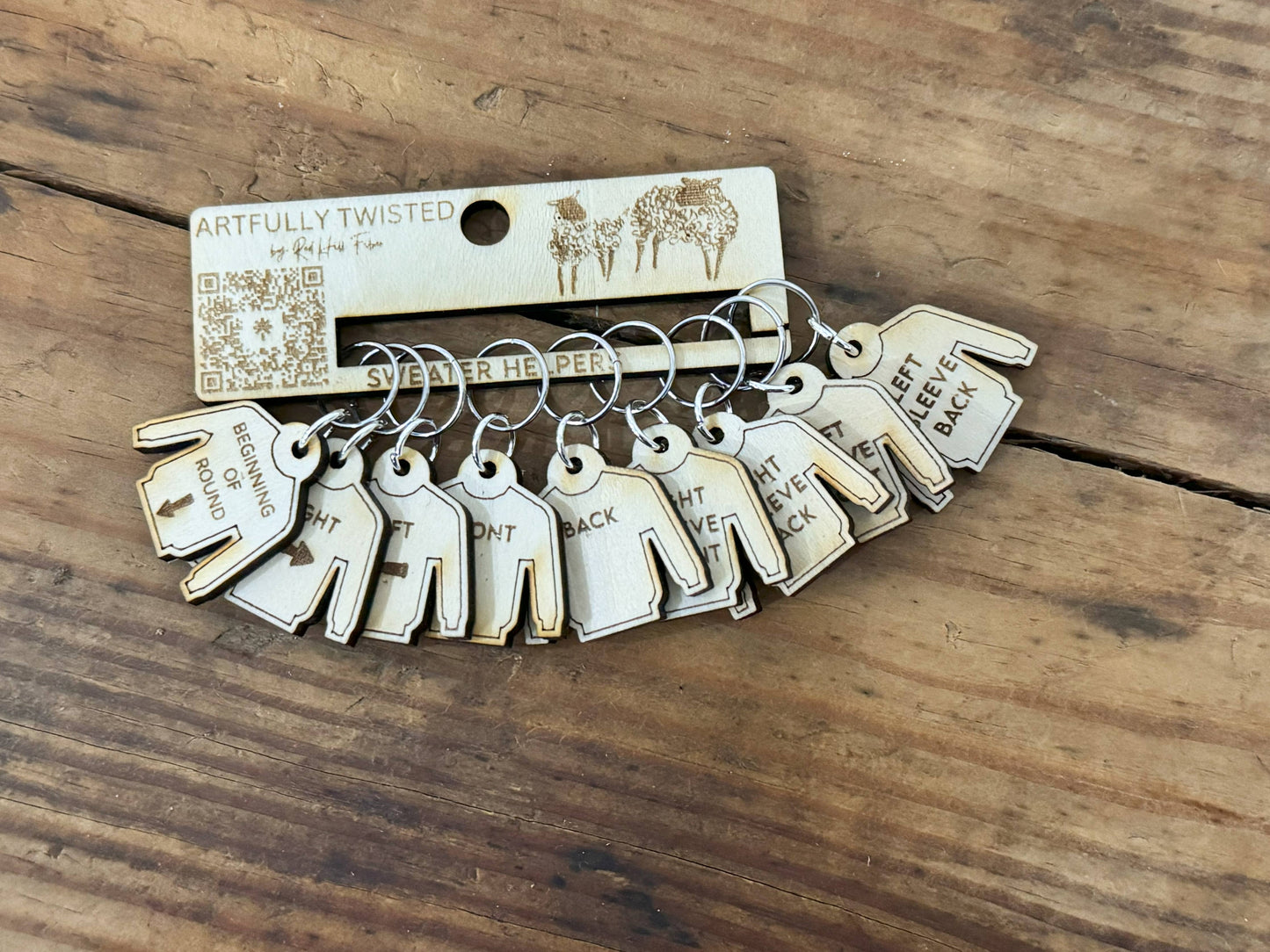 Sweater Helper Stitch Markers - Set 2