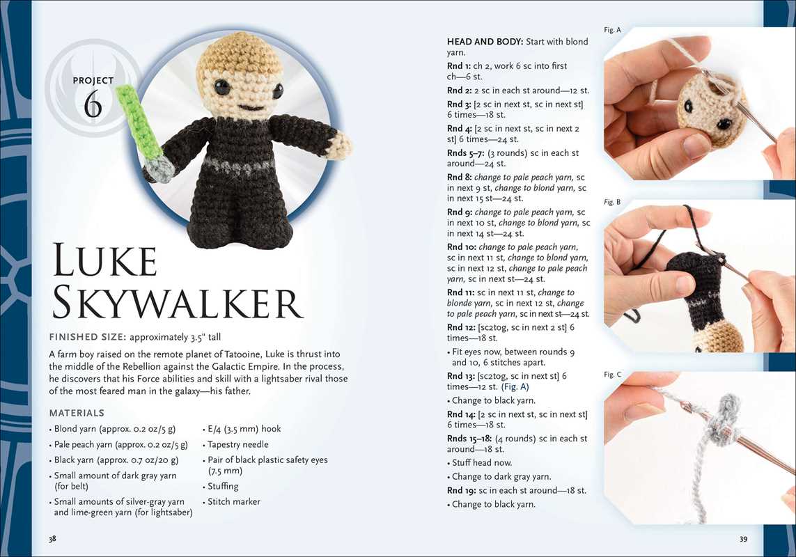 Star Wars Crochet Pattern Book & Kit