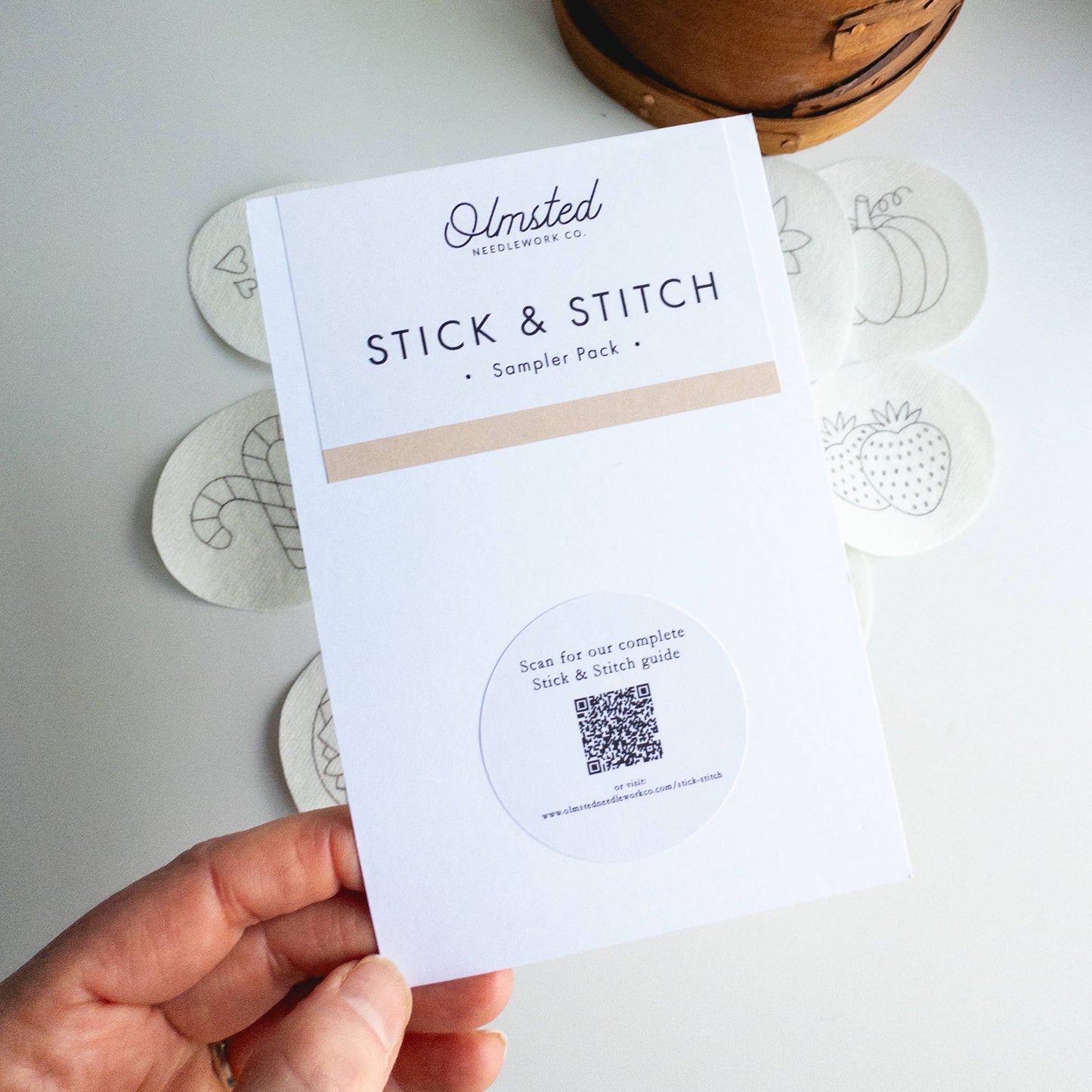 Tinned Fish Embroidery Stick and Stitch Patterns