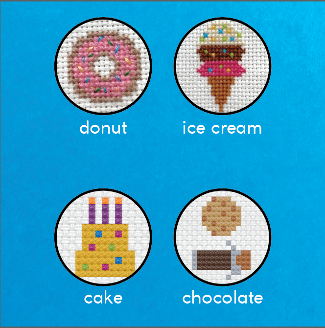 Sweet Treats Cross Stitch Blind Box Kit - 8 Pack or Singles