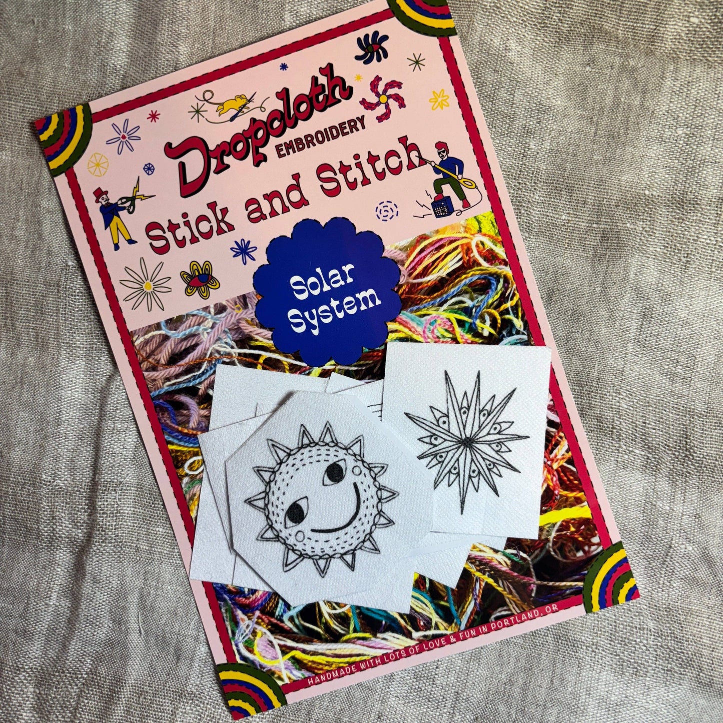 Solar System Stick and Stitch Set