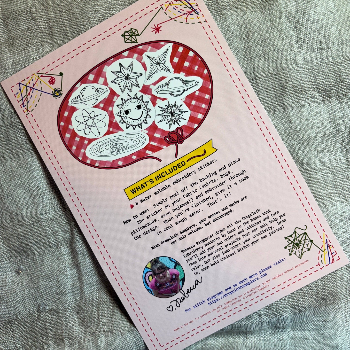 Solar System Stick and Stitch Set