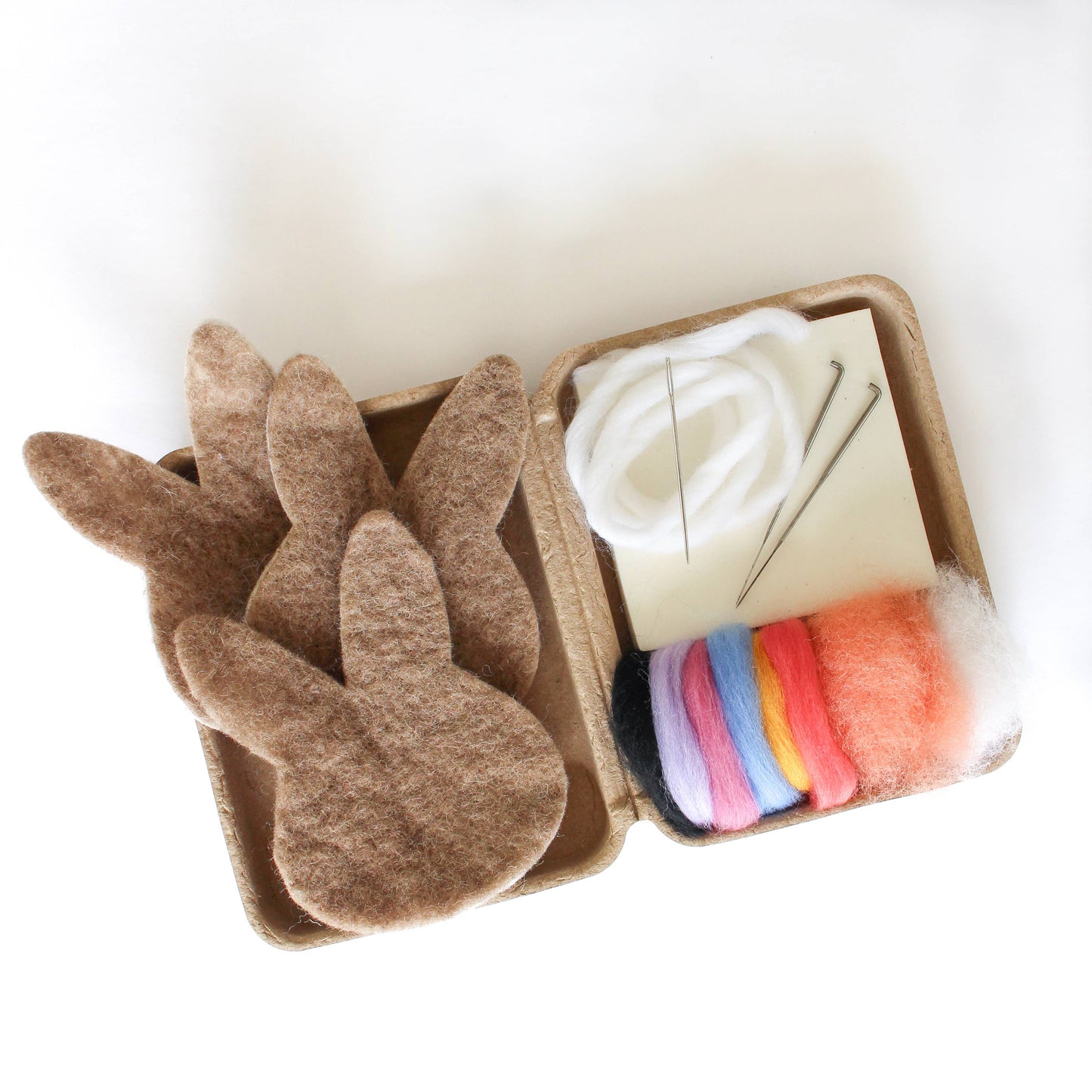 Mini Bunny Felting Craft Kit
