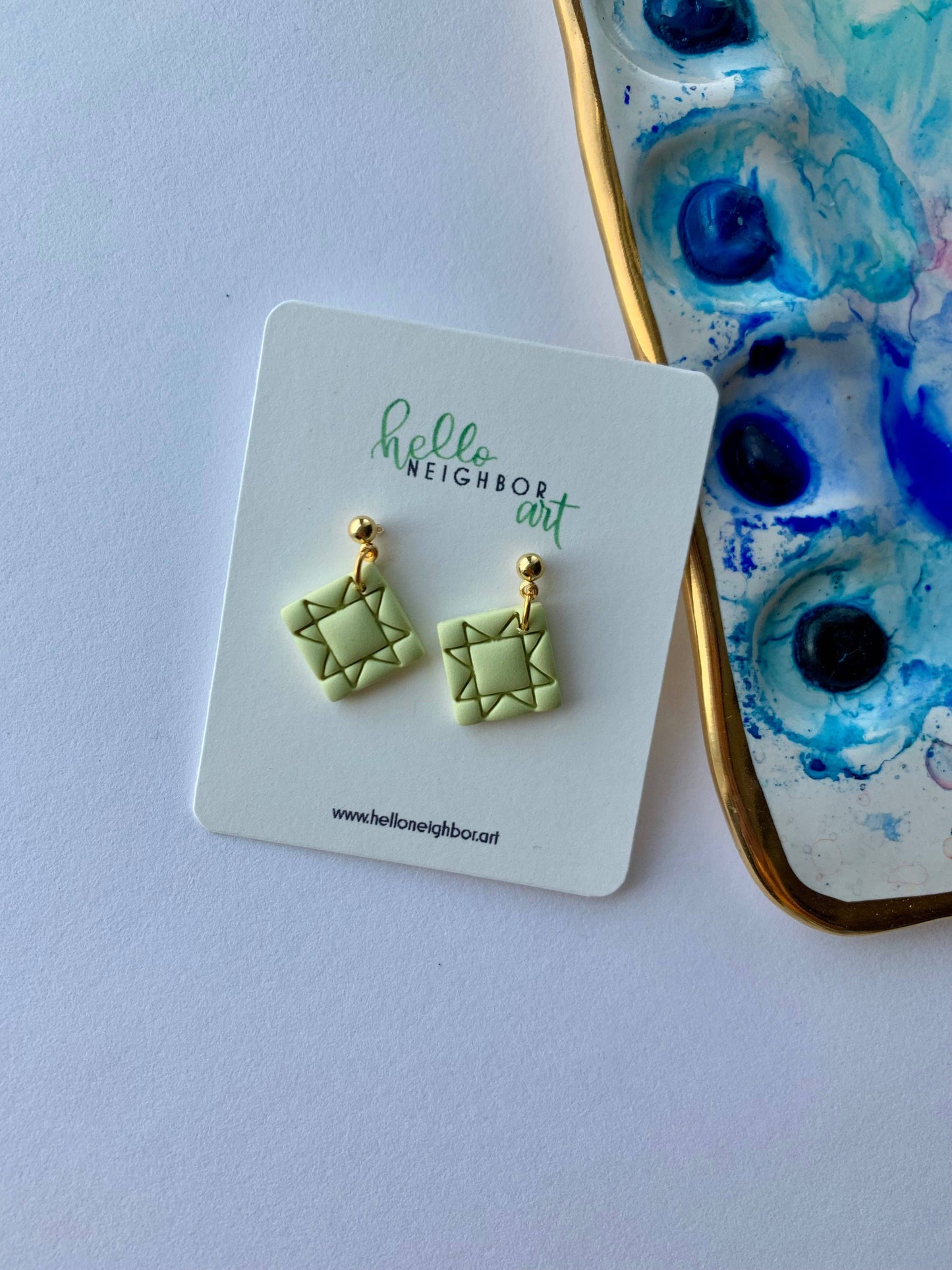 Quilt Block Dangle
