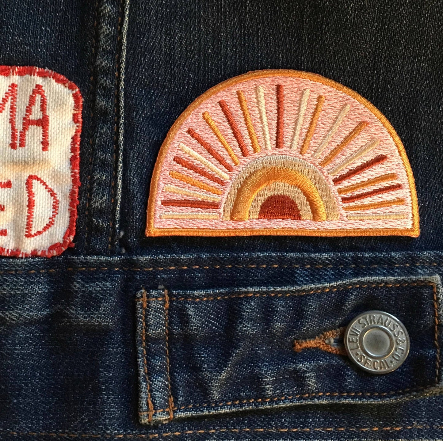 Sunny Sun- Iron On Patch