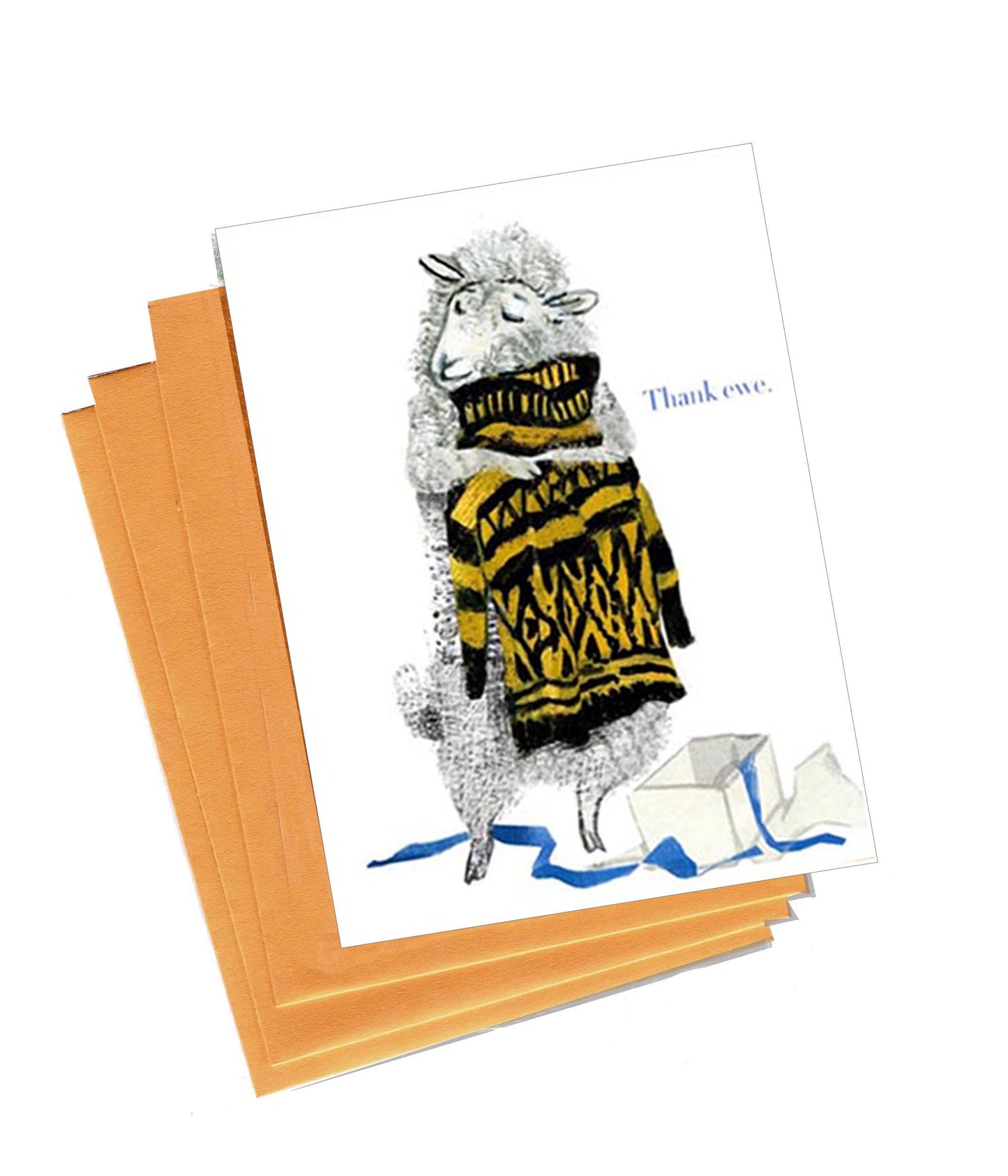 Thank Ewe Boxed Notes - Set of 8 Greeting Cards