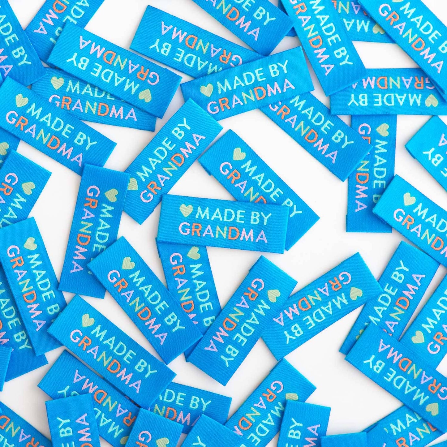 Made by Grandma - Sewing Woven Clothing Label Tags