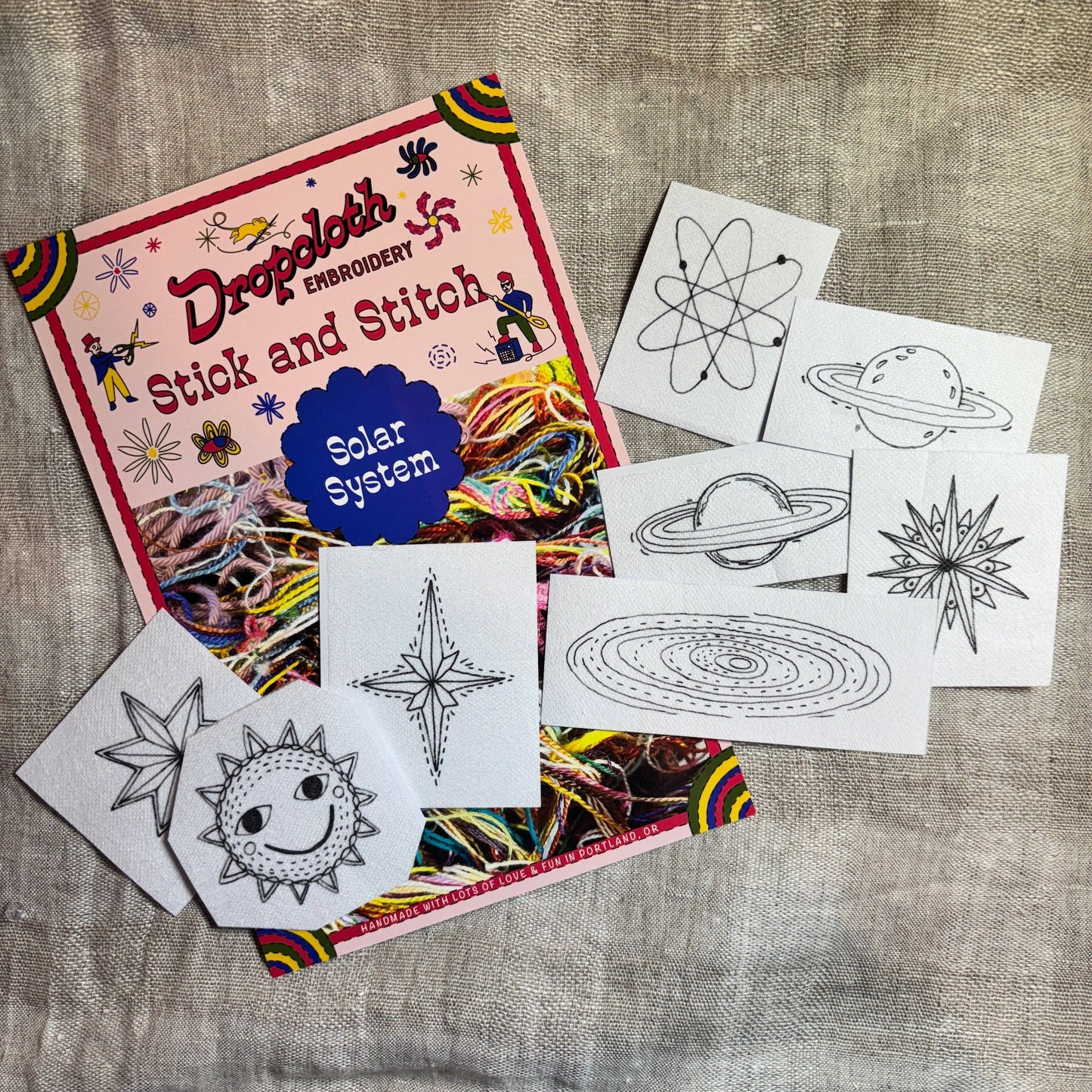 Solar System Stick and Stitch Set