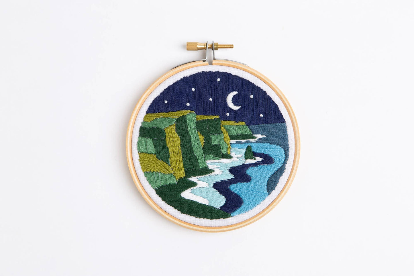 Celtic Cliffs Mini Embroidery Kit