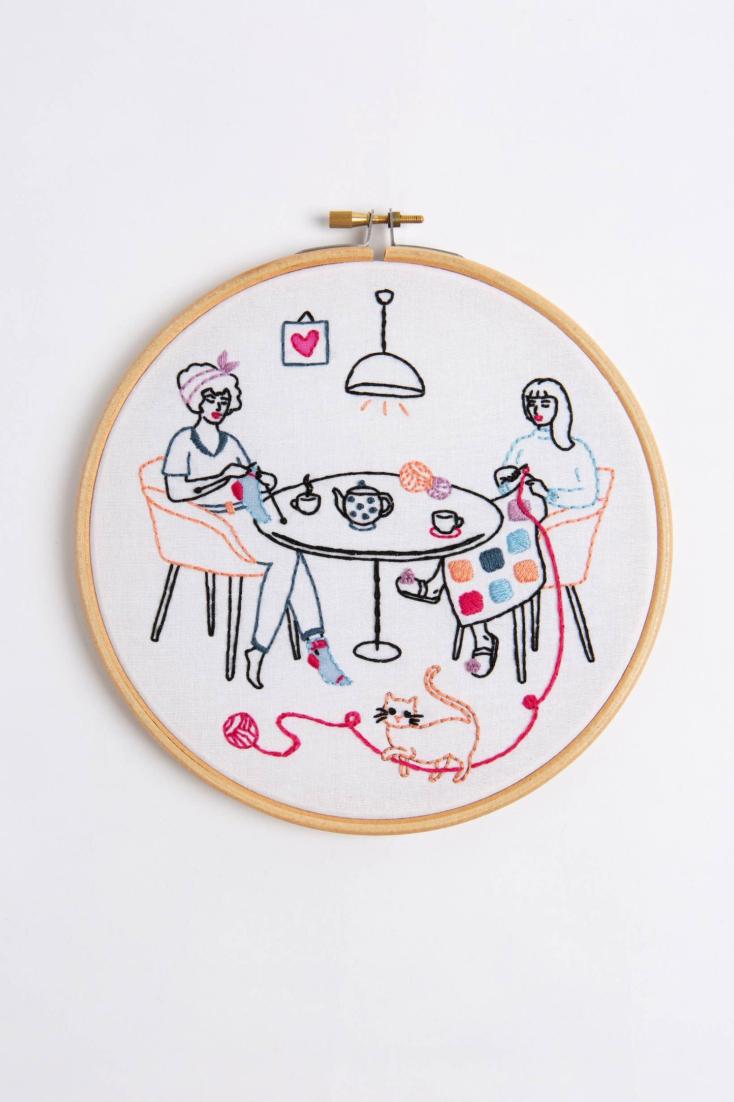 Knitting & Crochet Embroidery Kit (Tangled) | Complete Kit