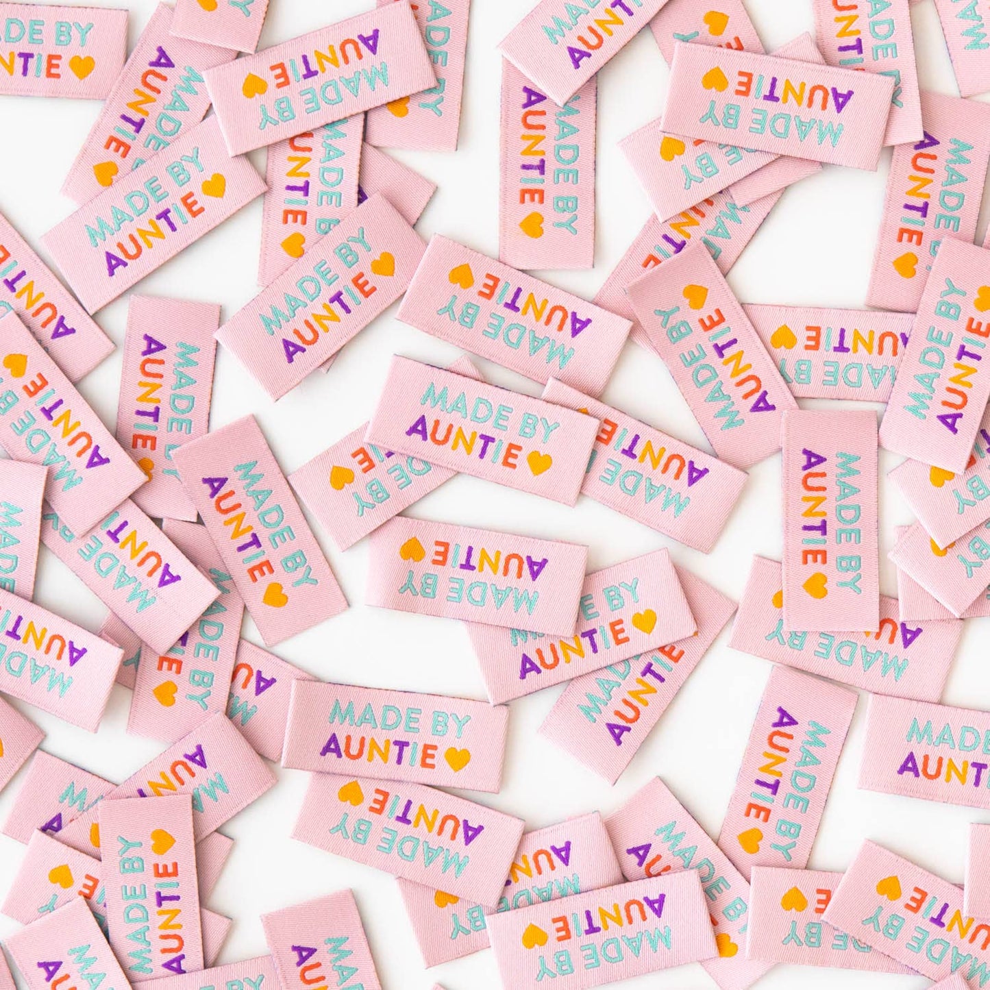 Made by Auntie - Sewing Woven Clothing Label Tags