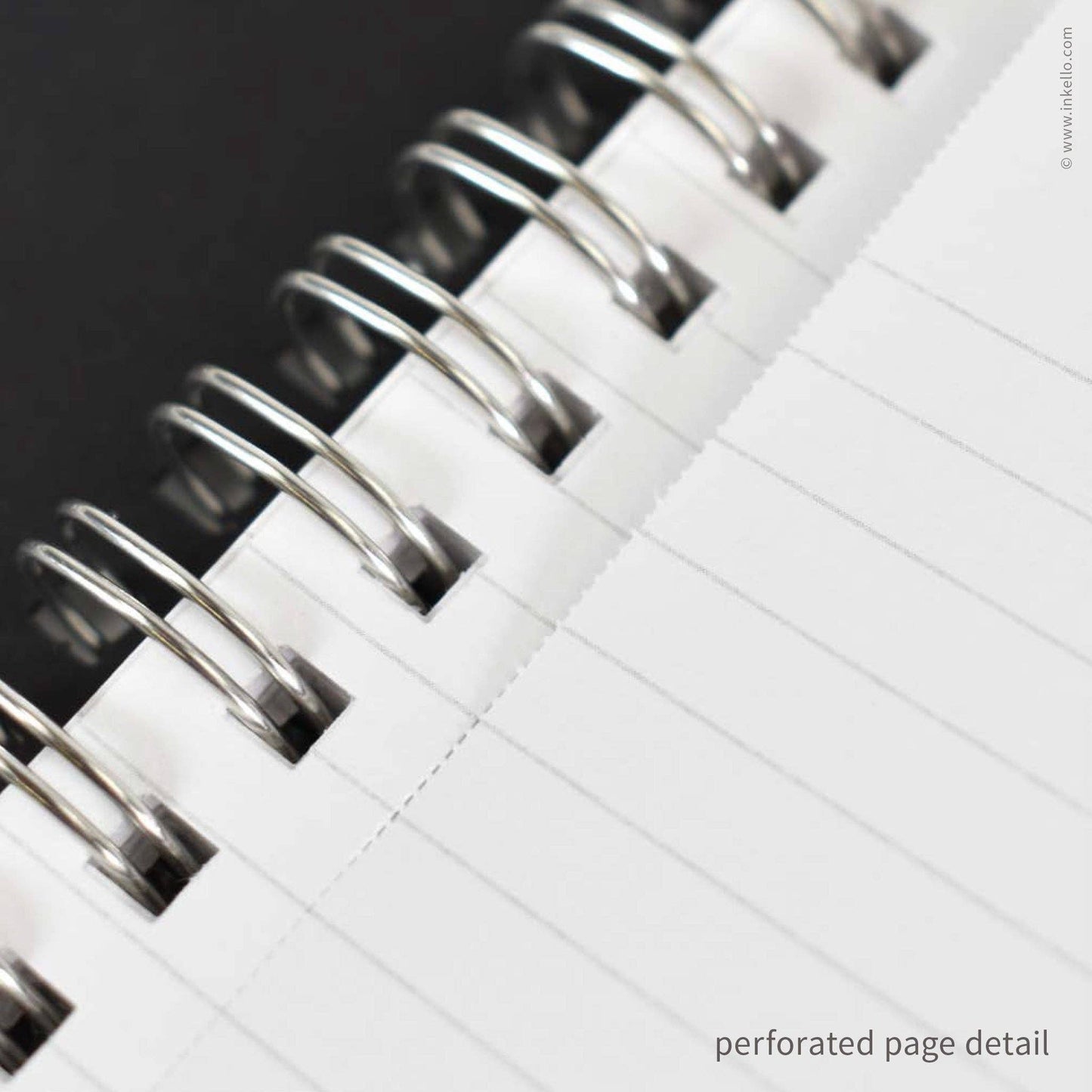 Gold Bursts Spiral Notebook with Stormy Grey Cover (#617)