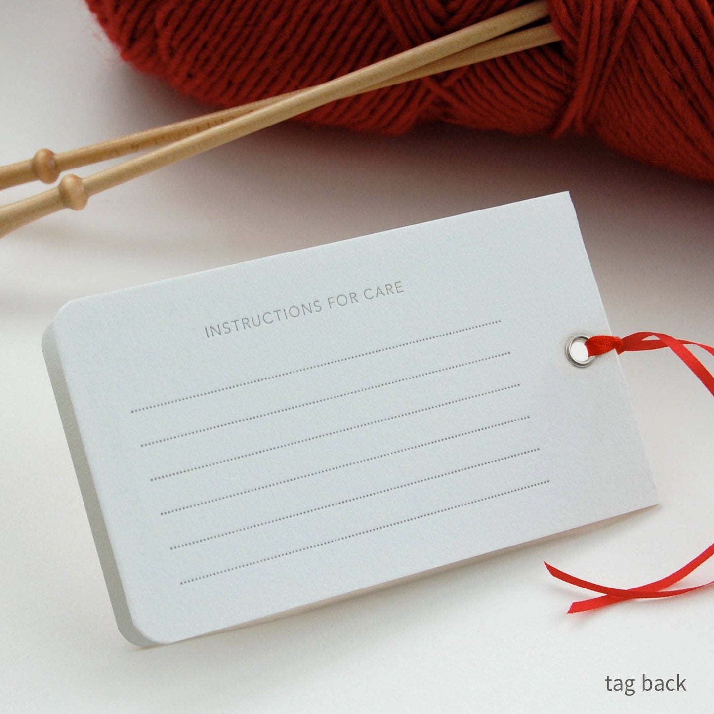 Heart Knitting Gift Tags (pack of 12)