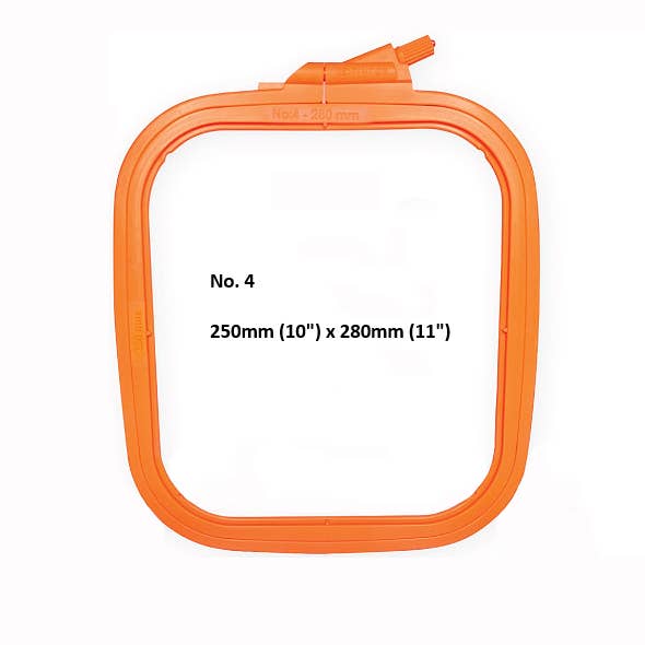 Nurge Square Plastic Hoops 280 x 250mm (11" X 10")