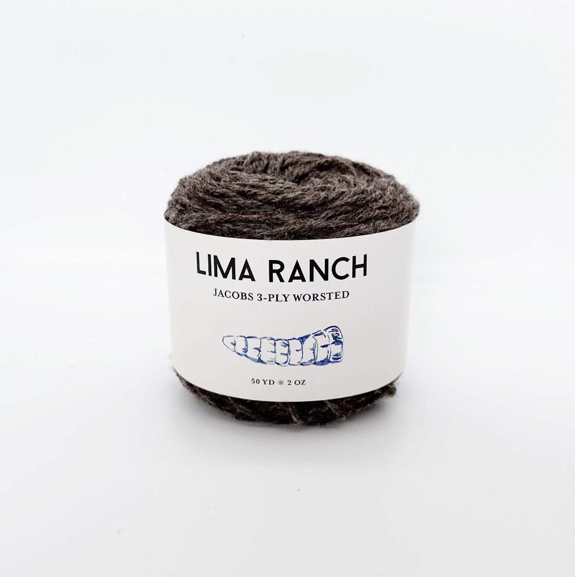 Lima Ranch Single-Estate Jacobs Worsted Weight Yarn