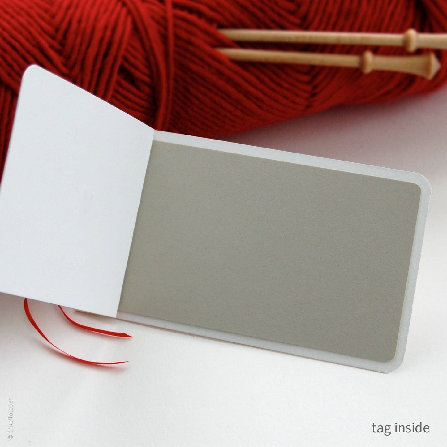 Heart Knitting Gift Tags (pack of 12)