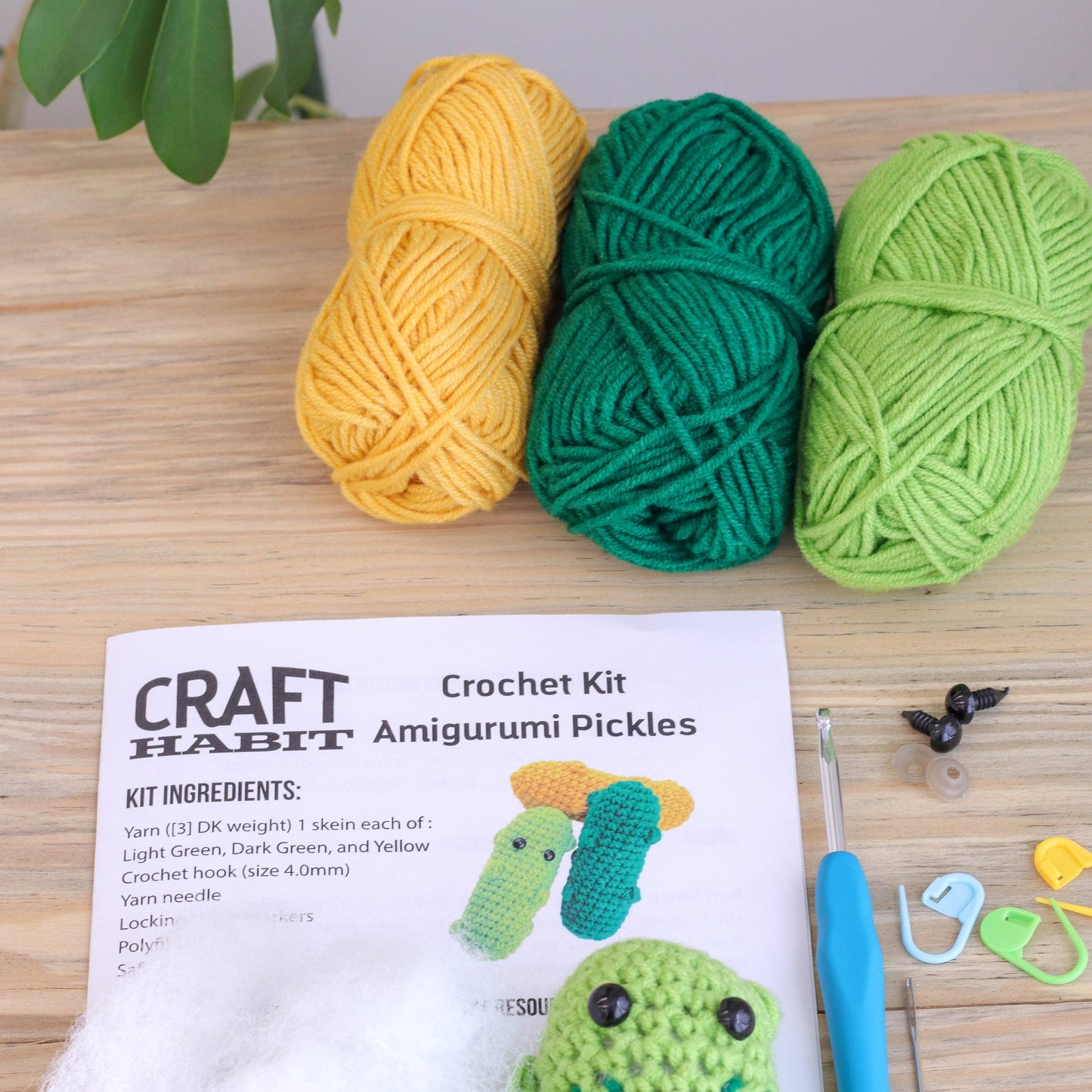 Amigurumi Pickles Crochet Kit