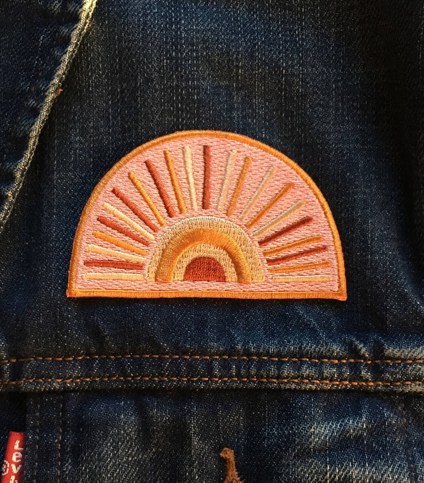 Sunny Sun- Iron On Patch