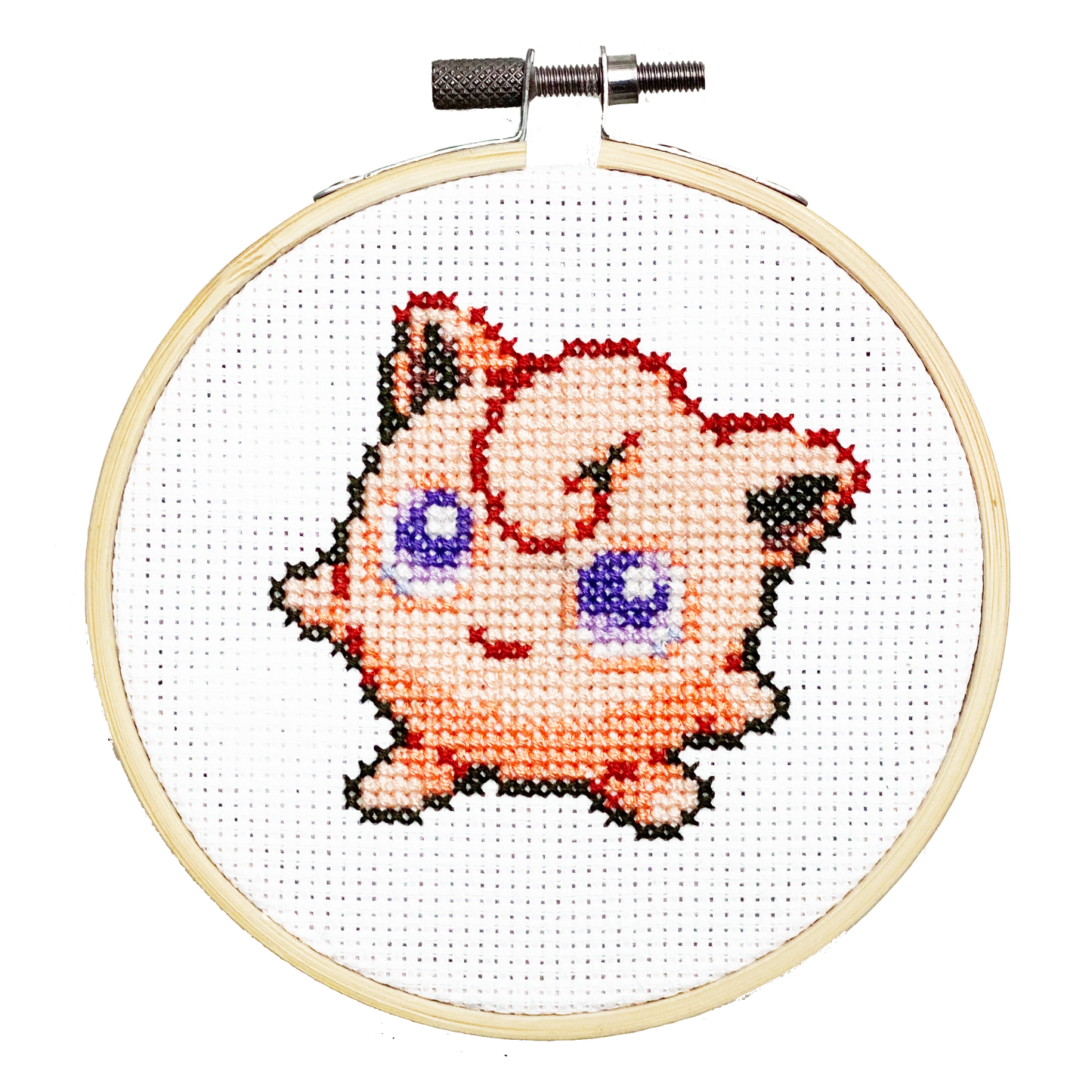 Jigglypuff - DIY Cross Stitch Kit
