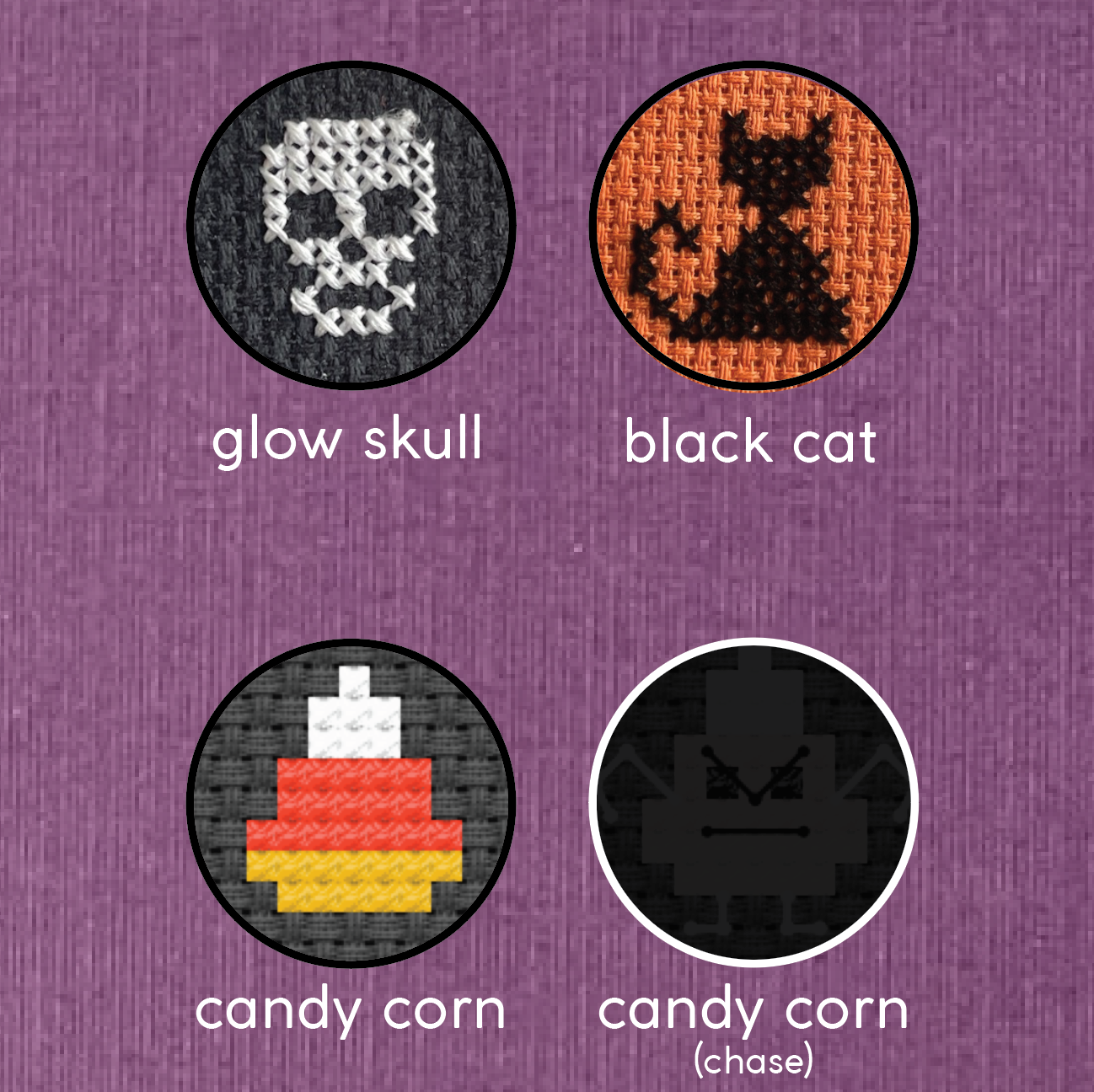 Creeps Cross Stitch Blind Box Kit or Singles