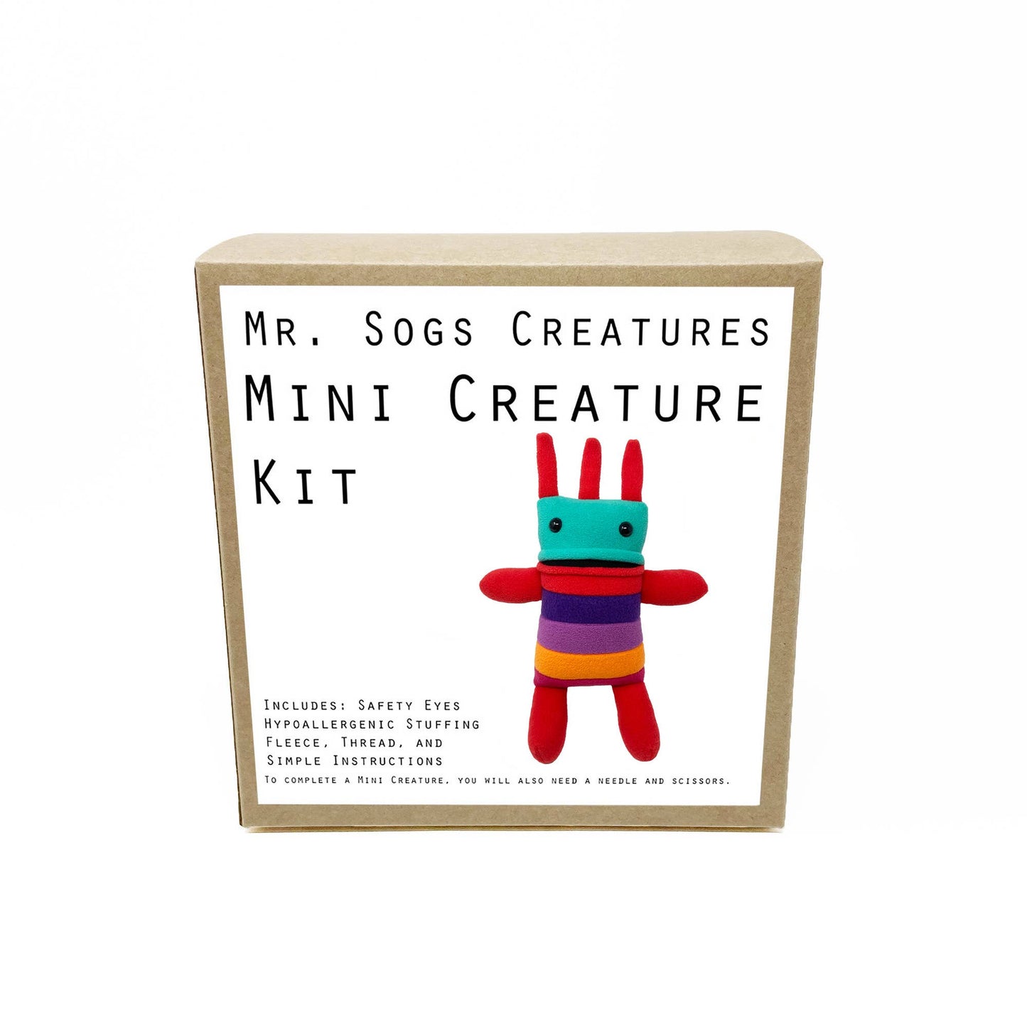 Mini Creature DIY Plush Sewing Kit