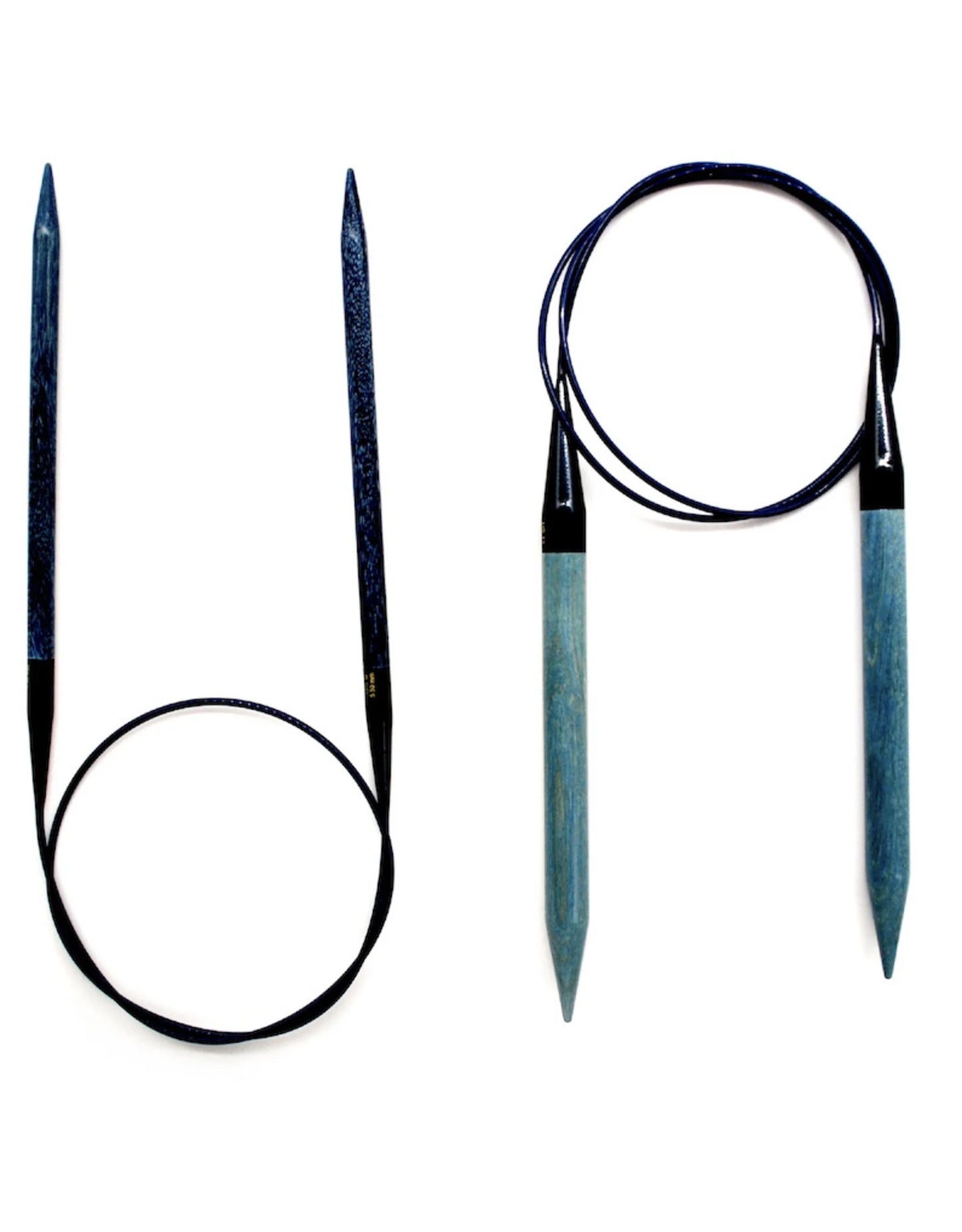Lykke Indigo Fixed Circular Needles - 24 inch cords