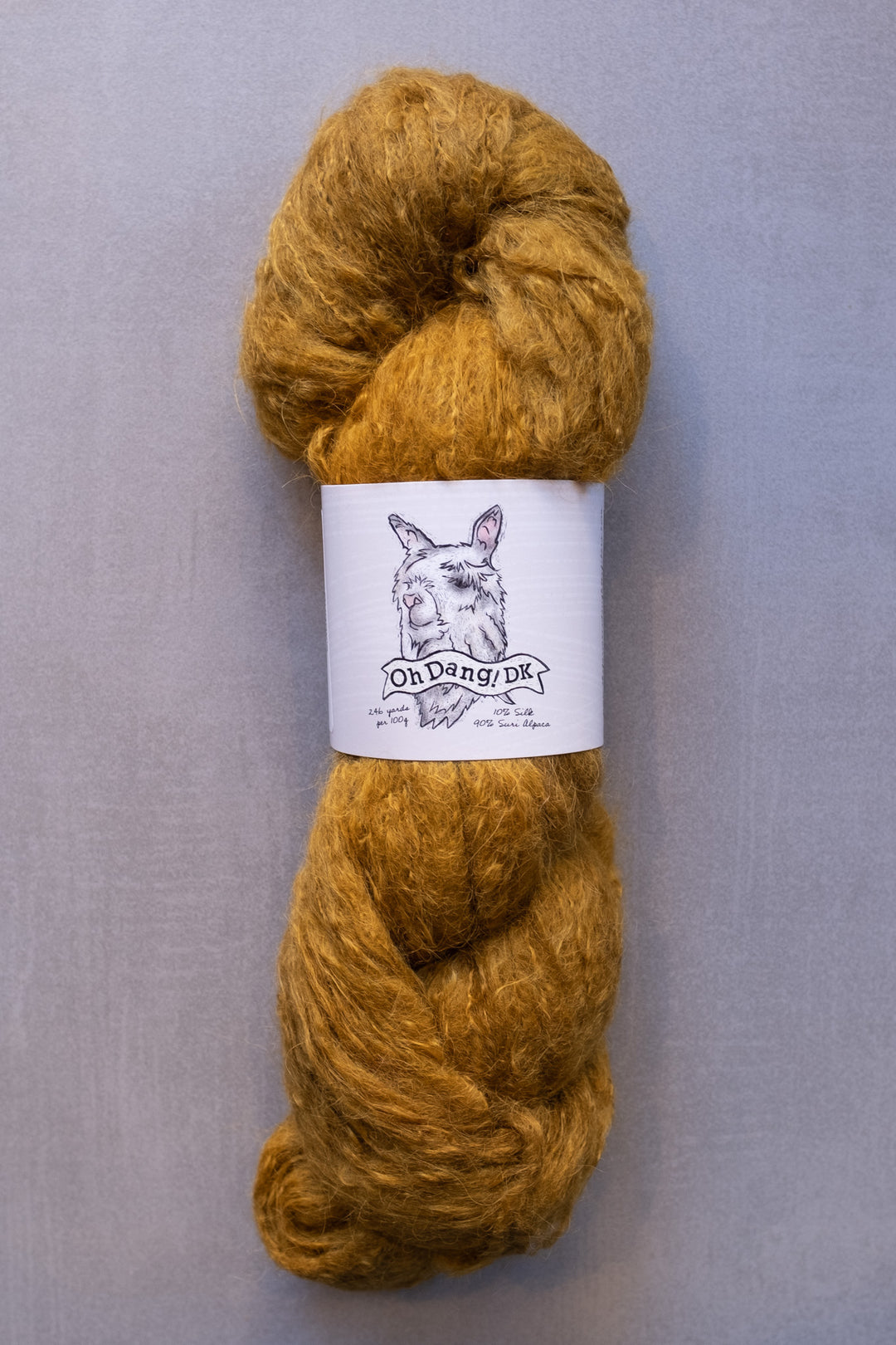 Oh Dang! DK Suri-Alpaca Yarn