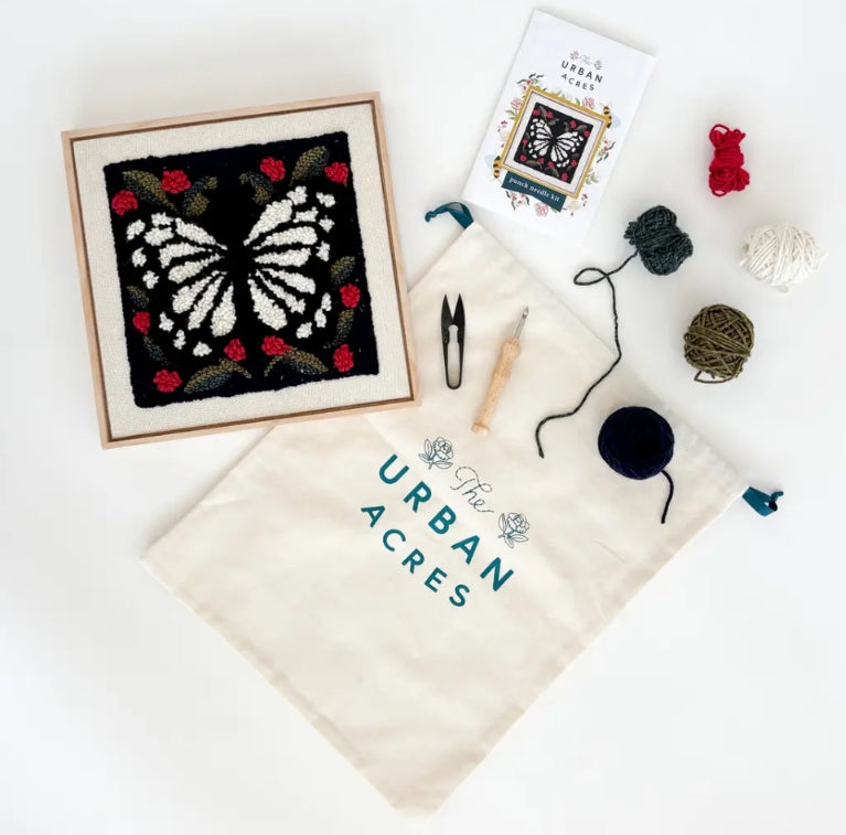 Urban Acres Framed Punch Needle Kit