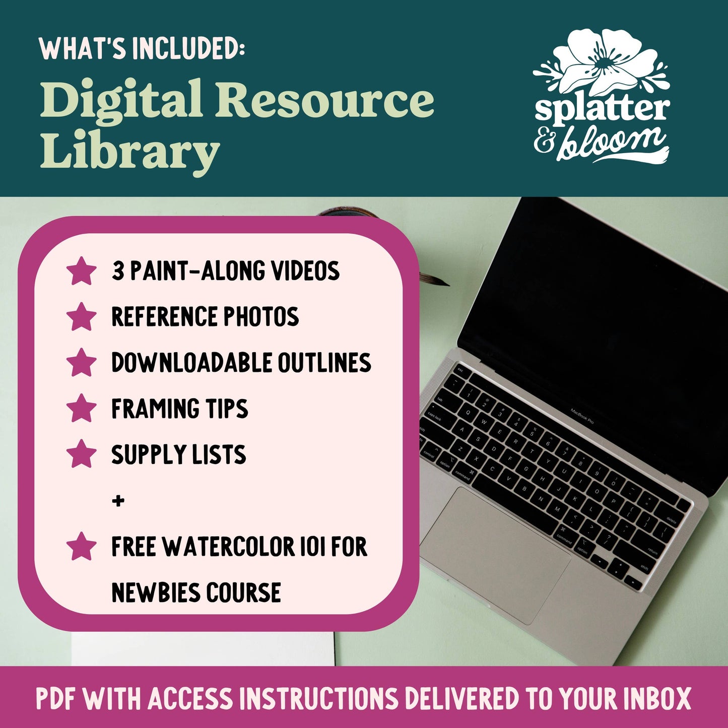 Cacti Cuties Watercolor Painting Kit - (Large)