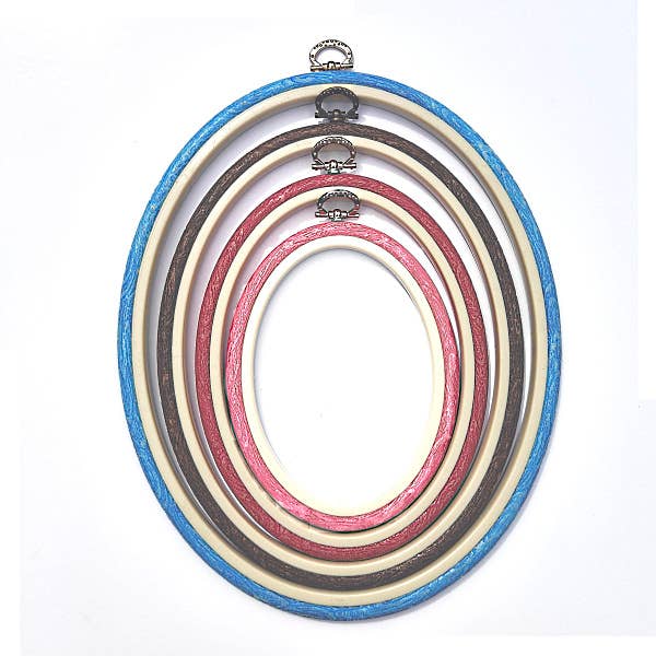 11.5 x 15cm (4.5 x 6") Nurge Flexi Hoops Oval