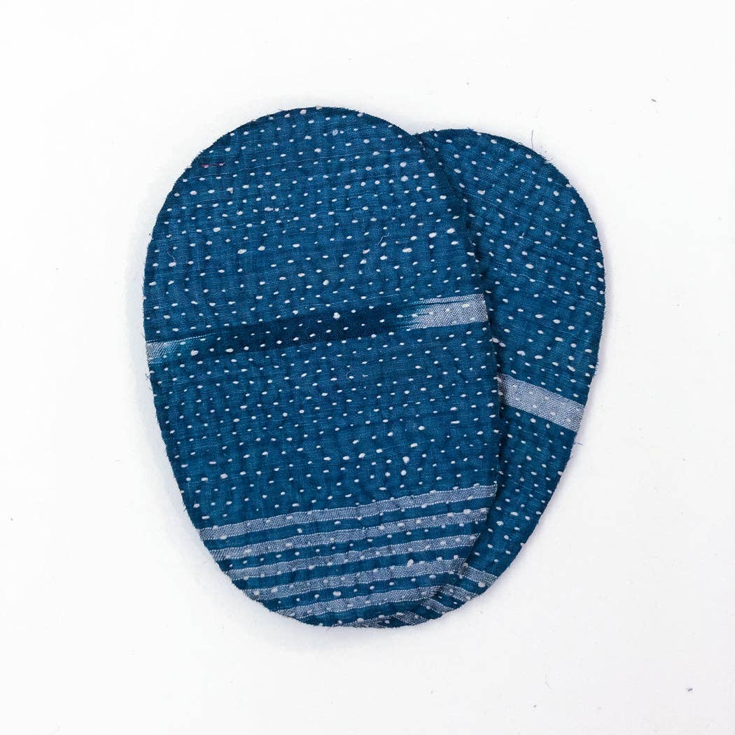 Iron-on Kantha Elbow Patches (Pack of 2)