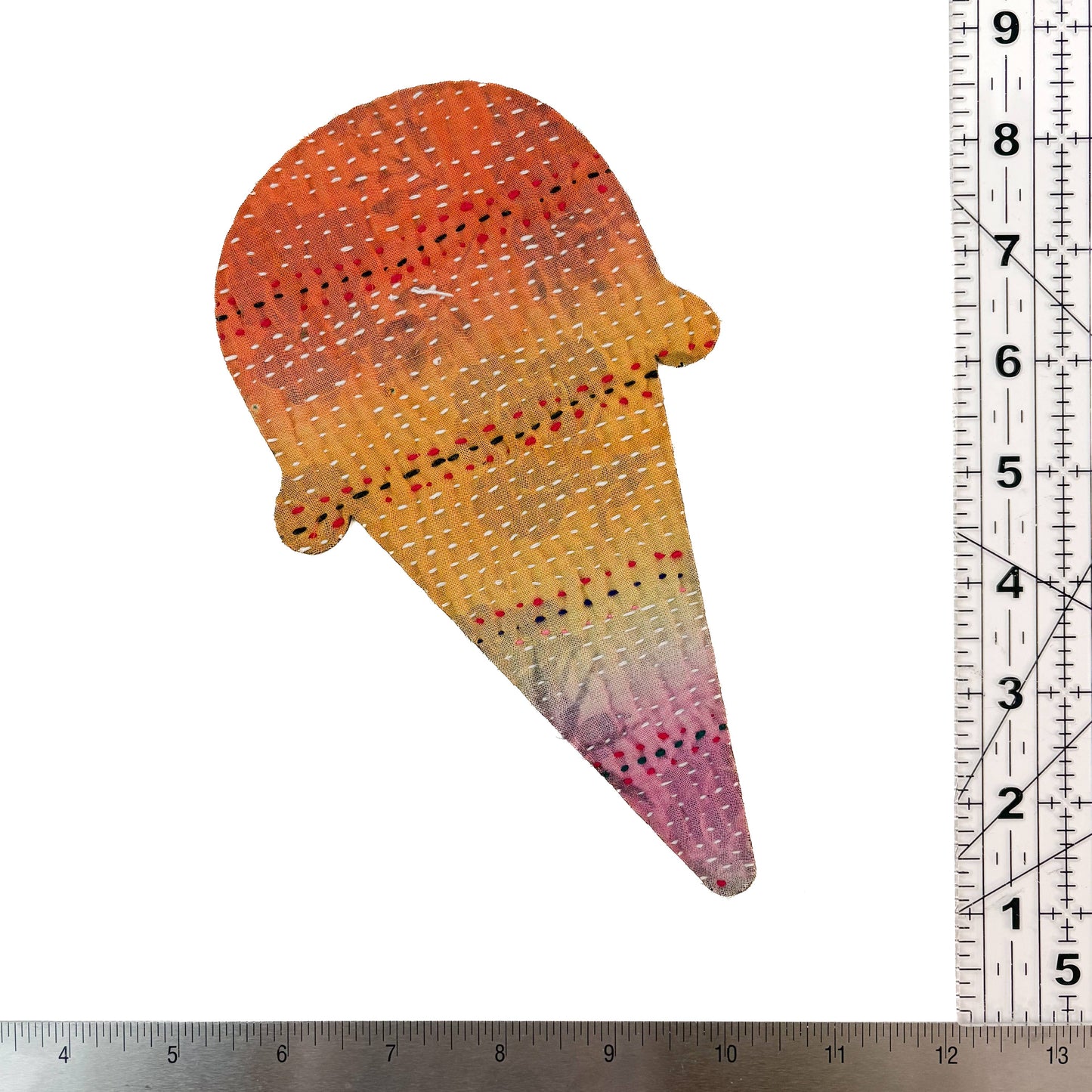 Iron-on Kantha Patches - Large