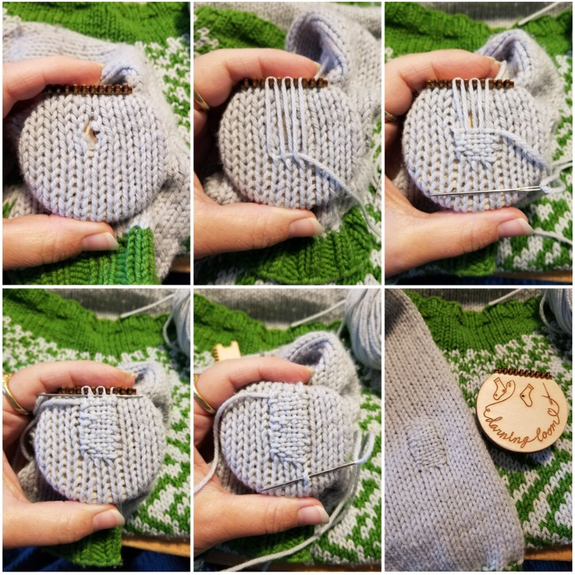 Katrinkles' Smaller Darning and Mending Loom Kit