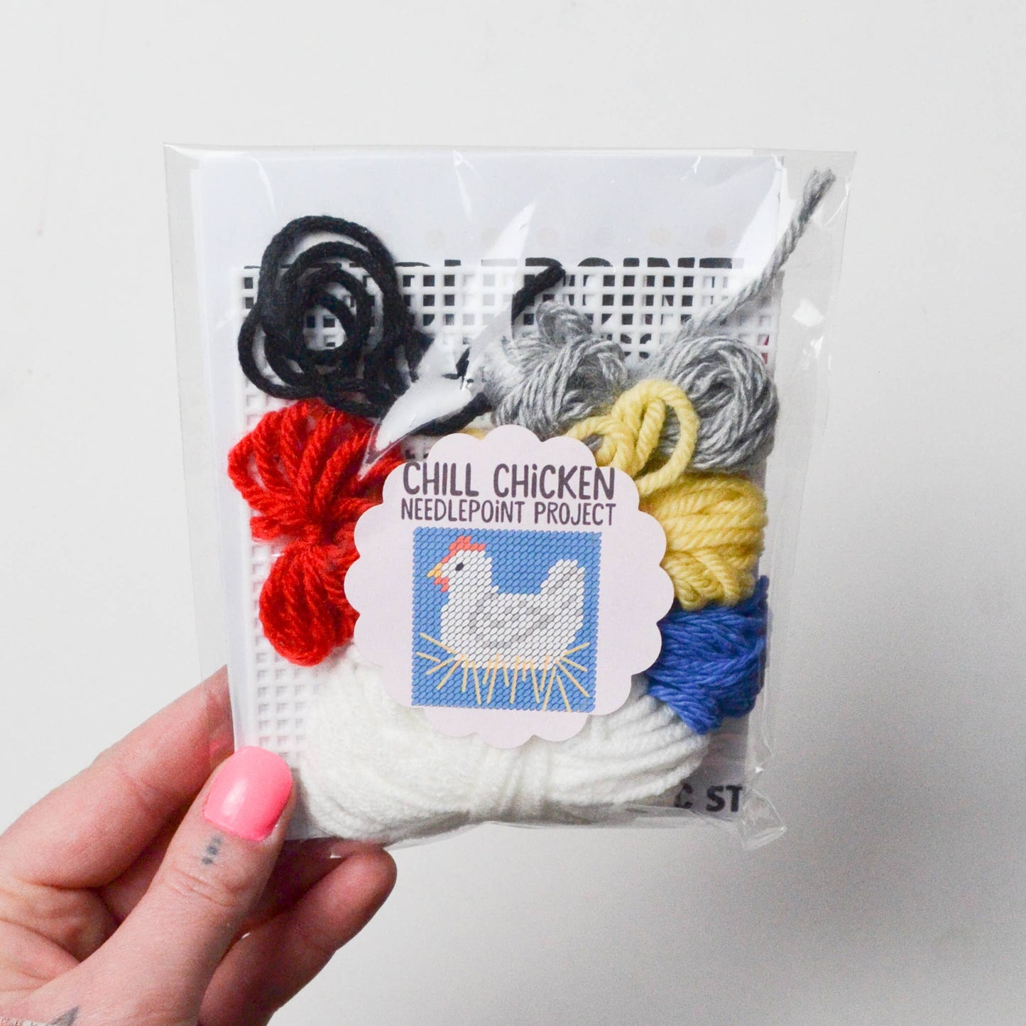 Chill Chicken Needlepoint Kit