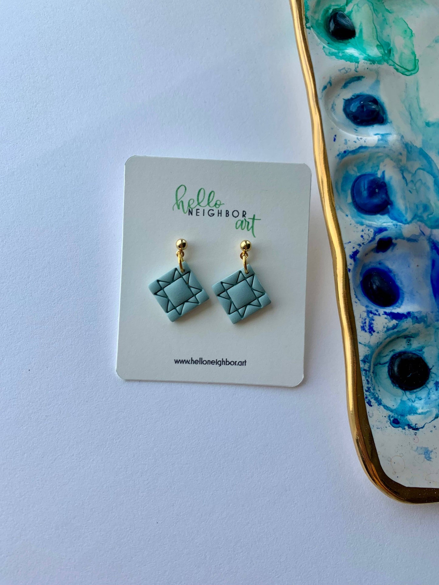 Quilt Block Dangle