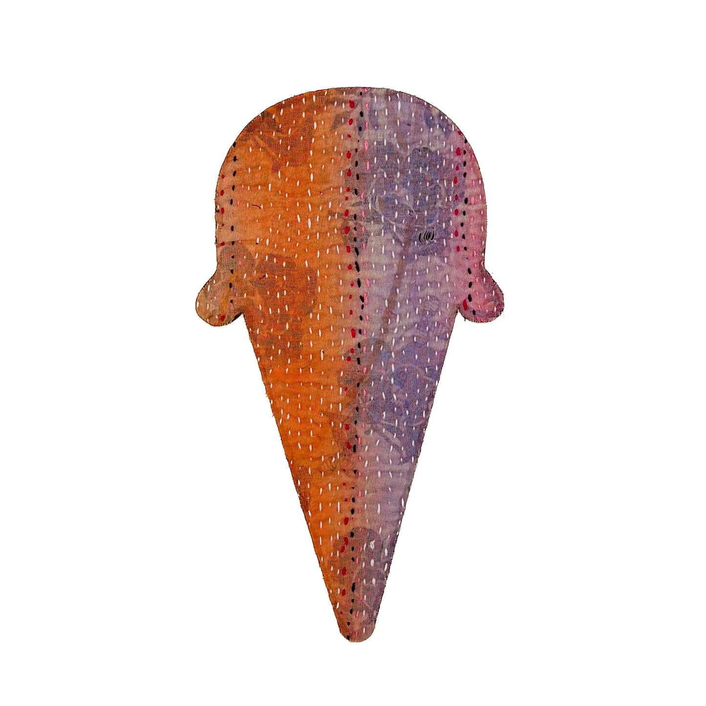 Iron-on Kantha Patches - Large