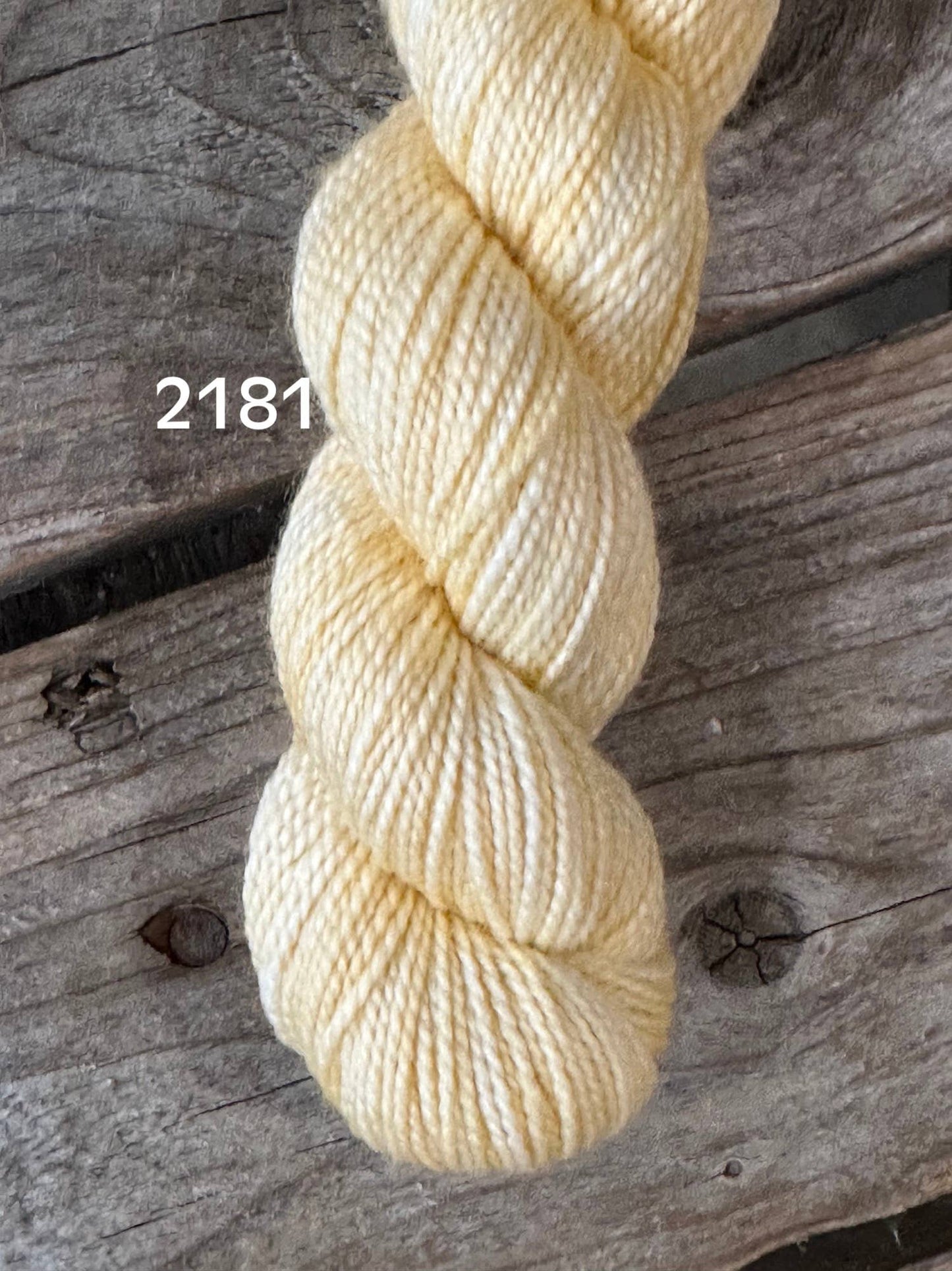 KPM (semi-solids) Fingering-weight Merino yarn