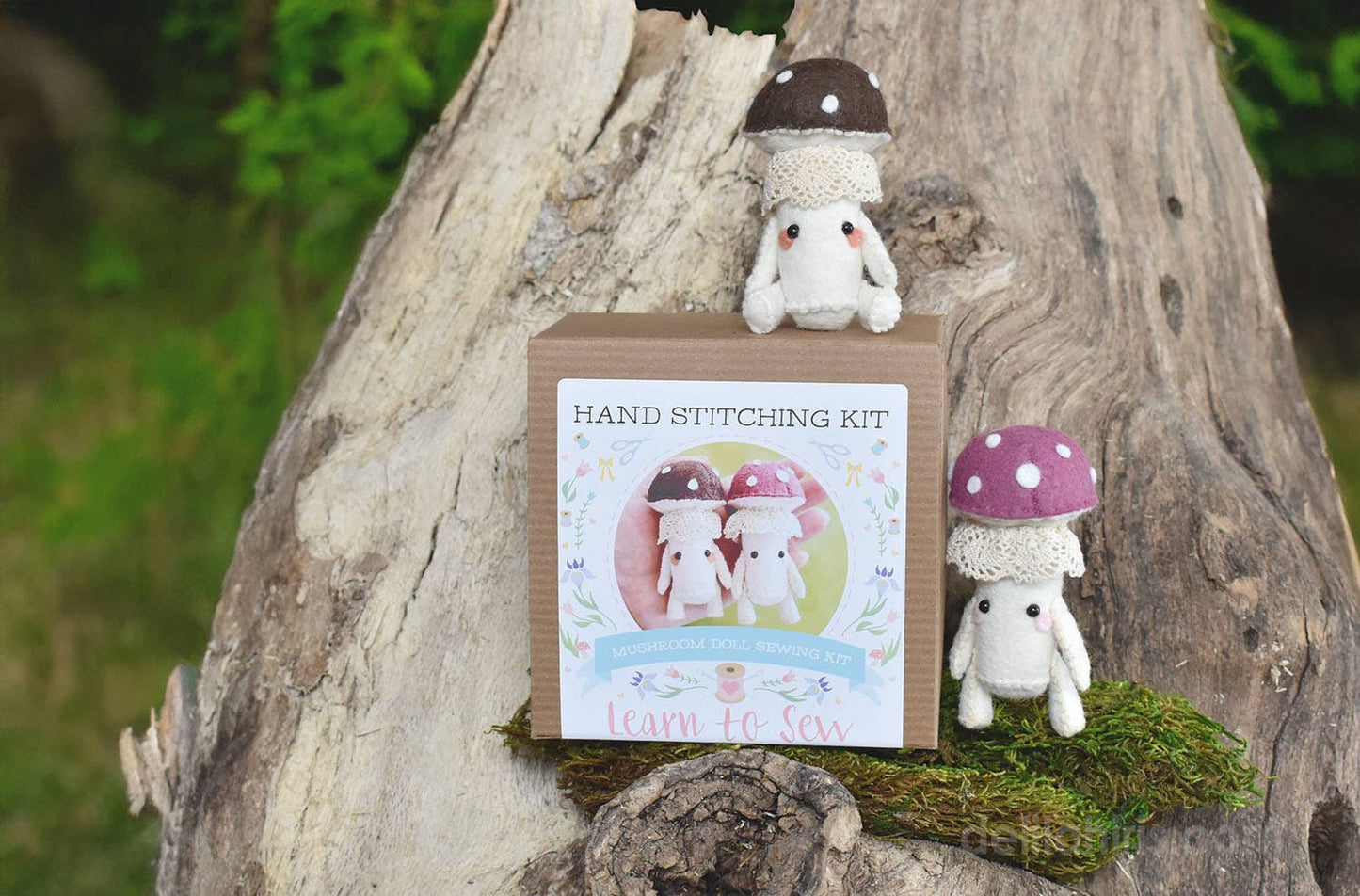 DIY Craft Kit - Felt Mushroom Doll