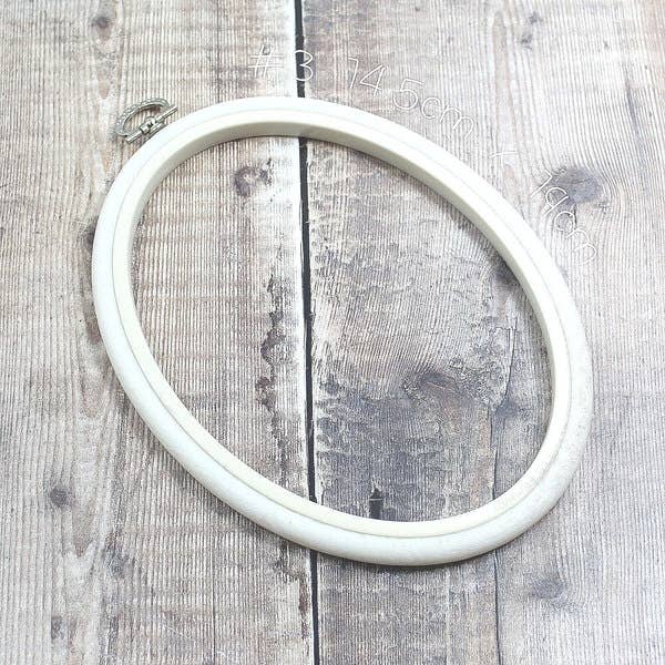 14.5 x 19cm (51/2 x 71/2") Nurge Flexi Hoops Oval