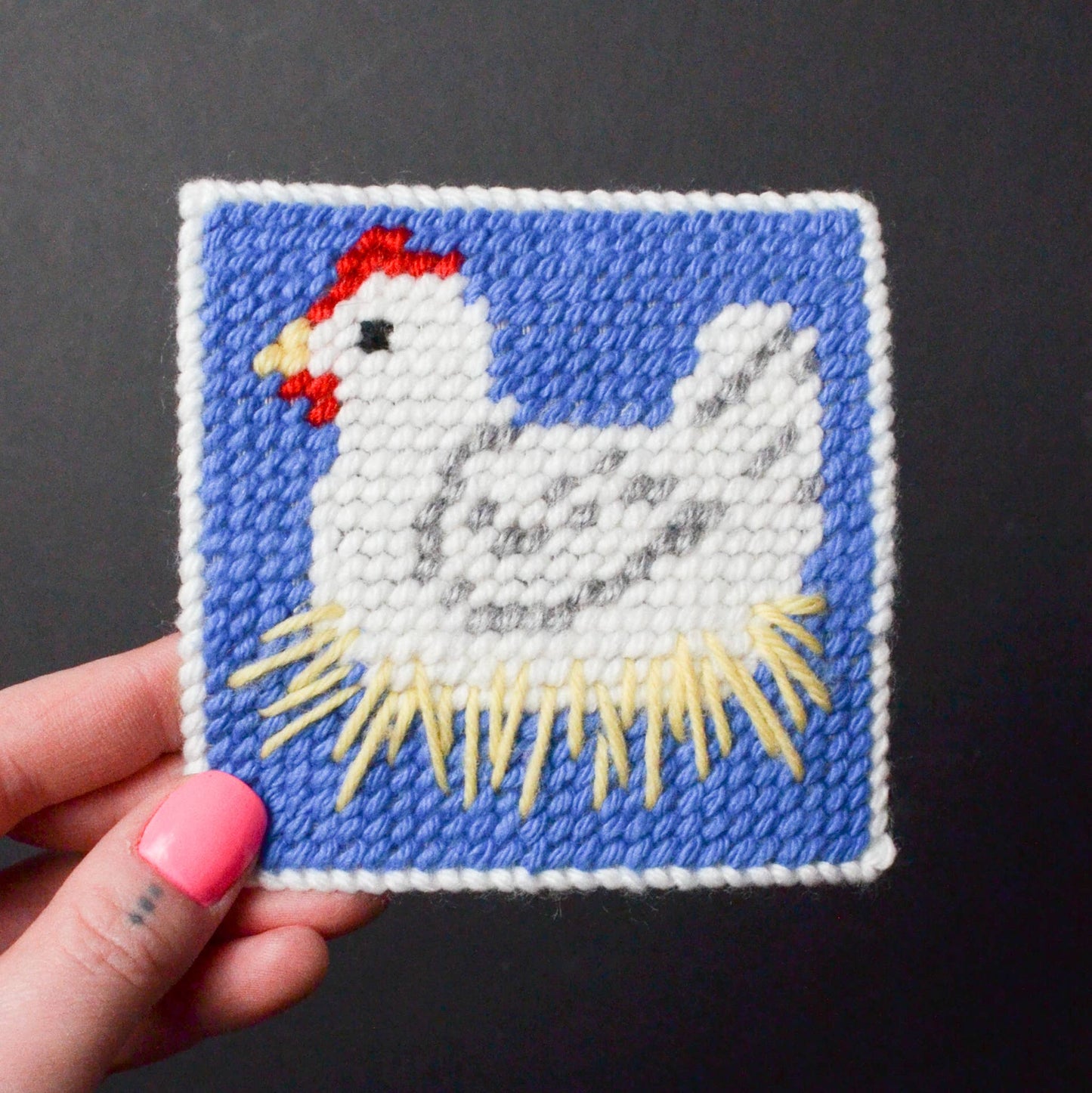 Chill Chicken Needlepoint Kit