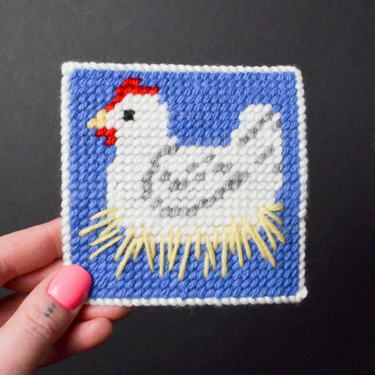 Chill Chicken Needlepoint Kit