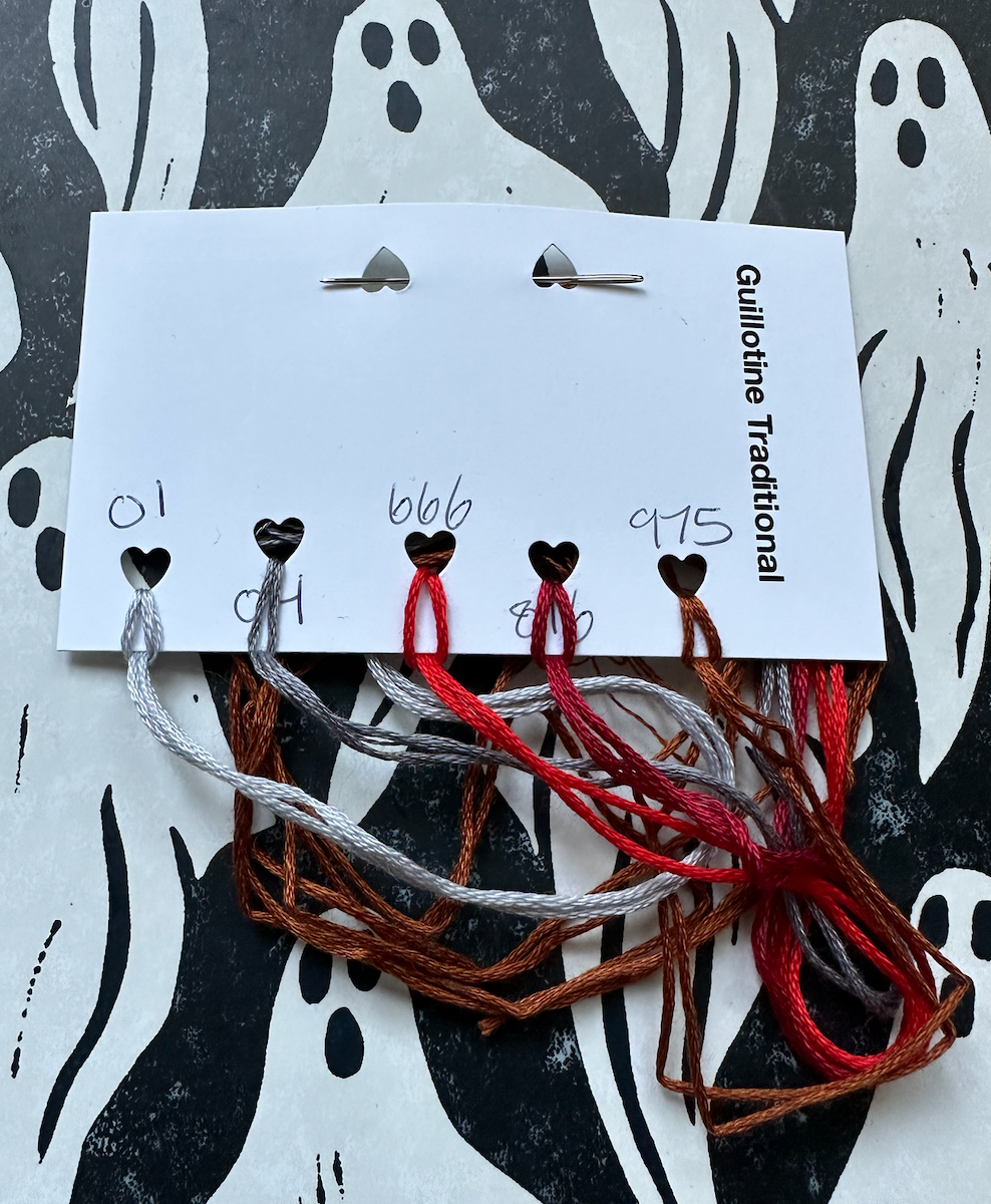 Guillotine, Traditional - Cross Stitch Kit