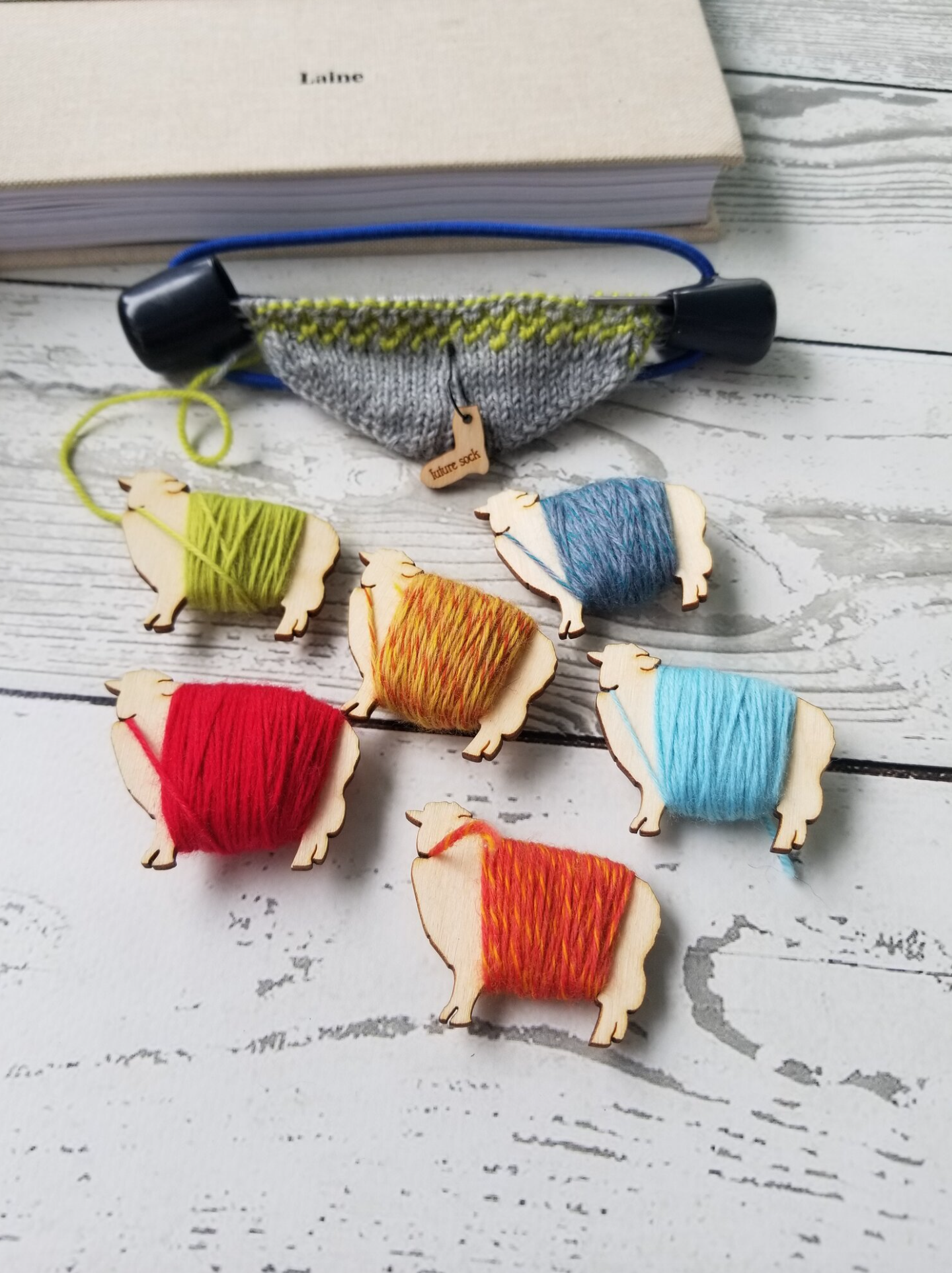 Sheep Yarn Bobbins