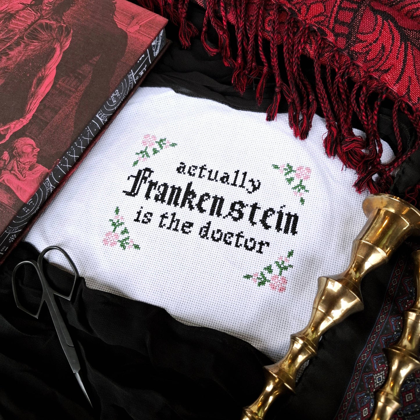 Frankenstein - Cross Stitch Kit