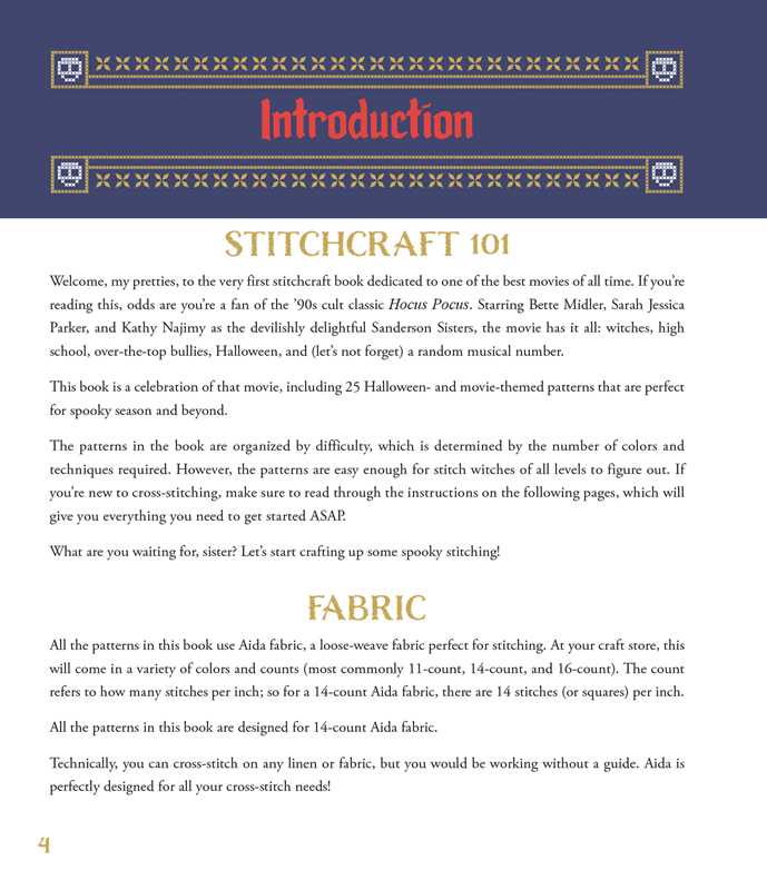 Unofficial Hocus Pocus Cross-Stitch by