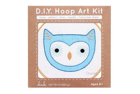 Owlet - Hoop Art Kit