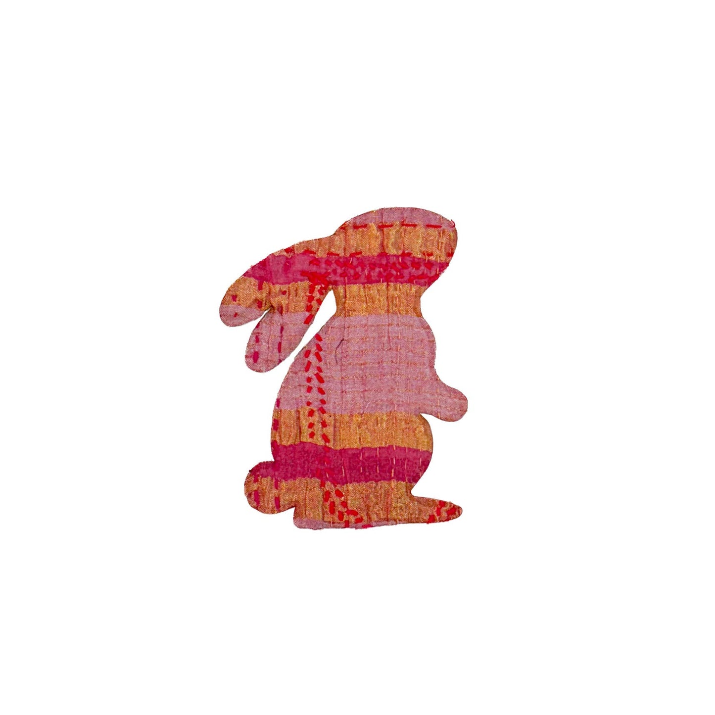 Iron-on Kantha Scrap Patches - Medium Size