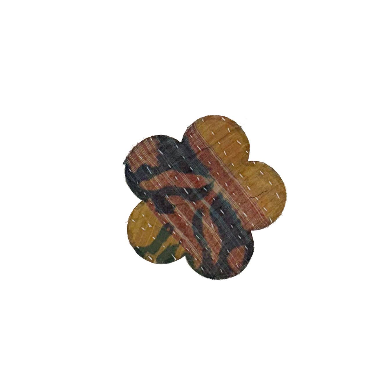 Iron-on Kantha Scrap Patches - Medium Size
