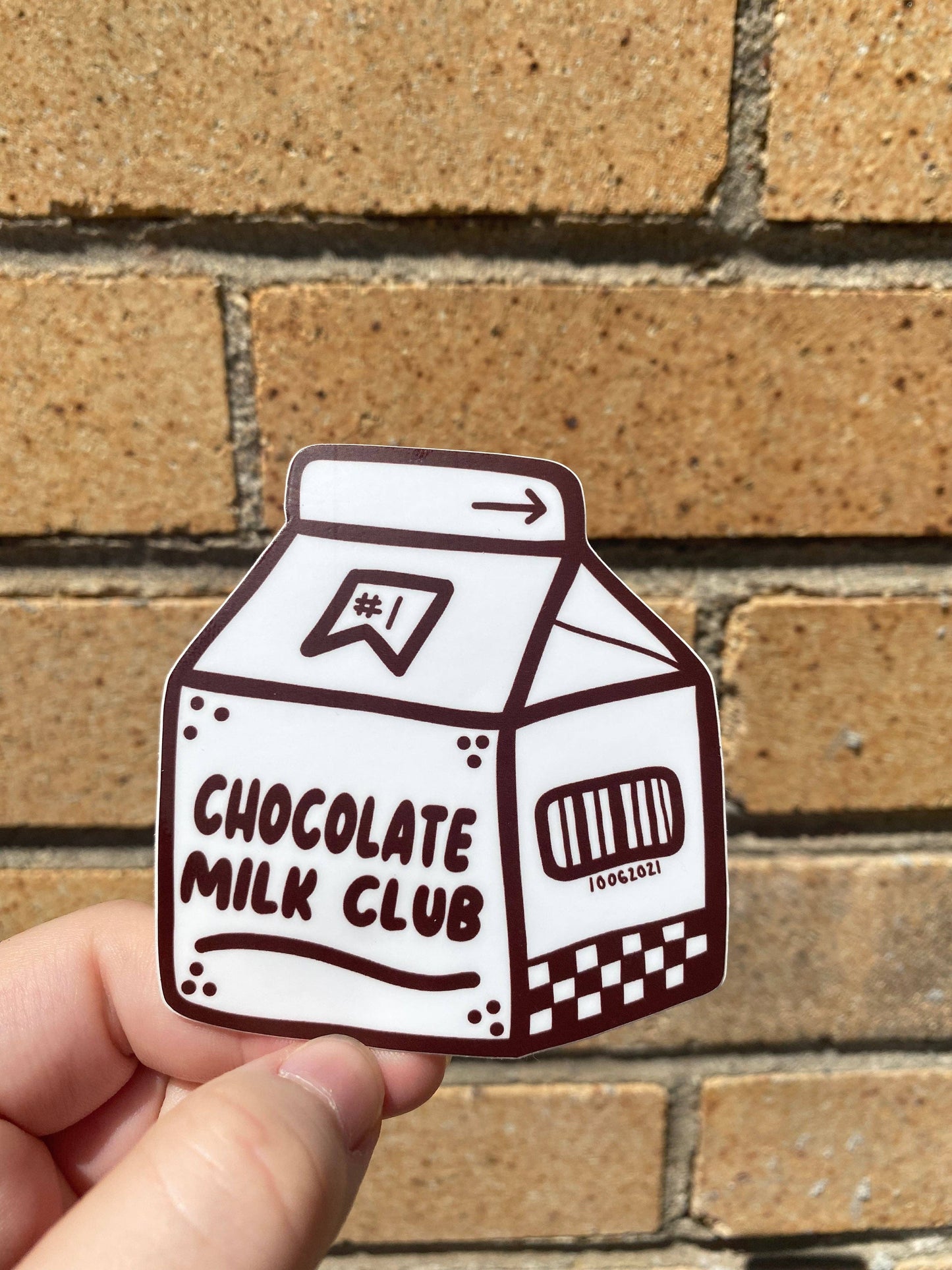 Chocolate Milk Club Vinyl Sticker