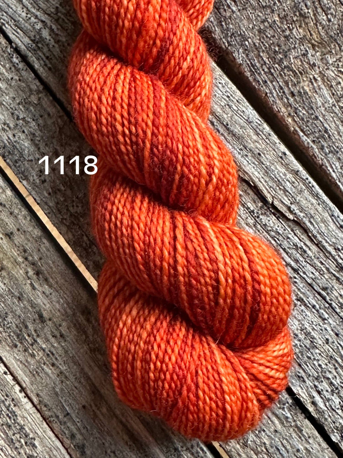 KPM (semi-solids) Fingering-weight Merino yarn
